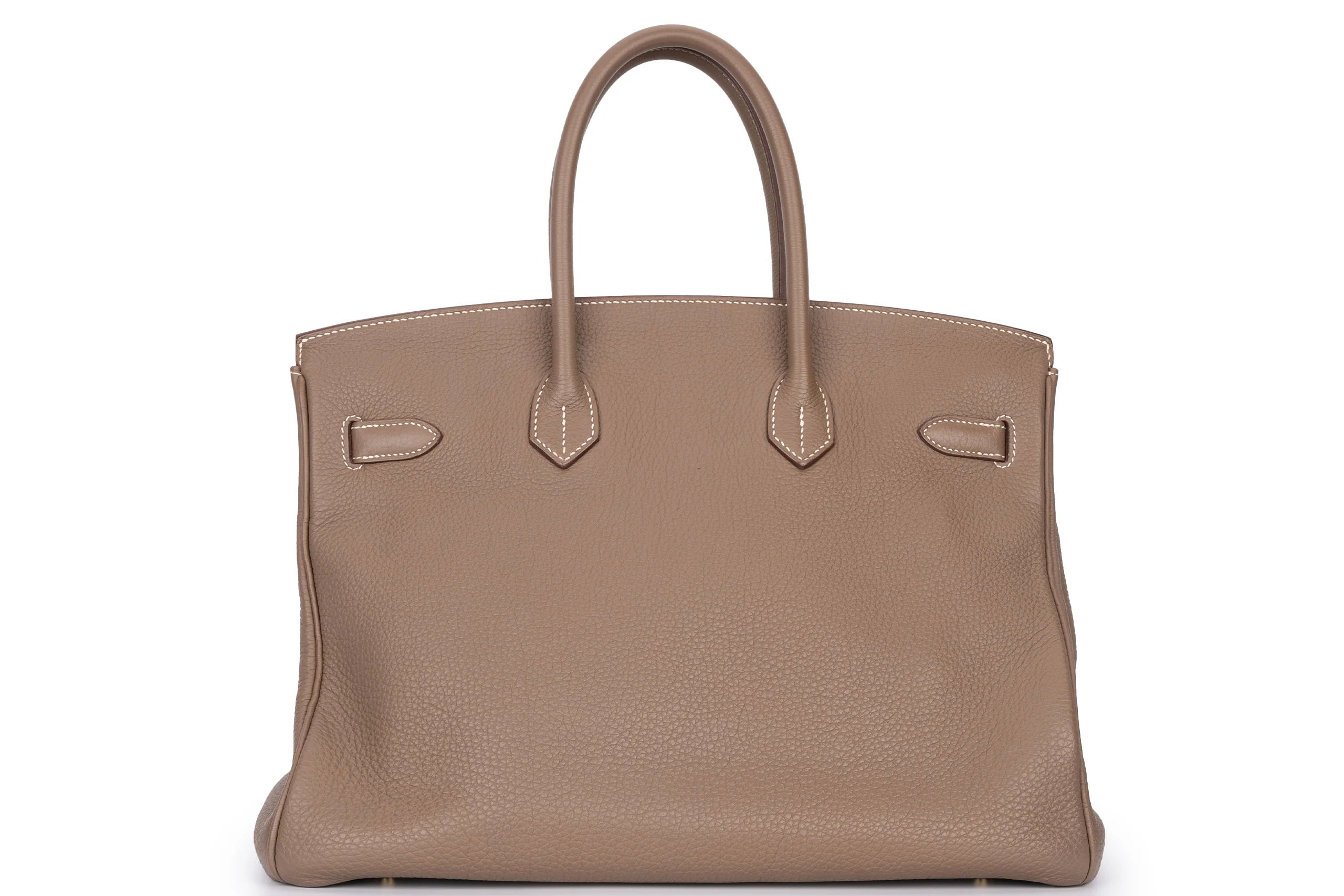Hermès Birkin 35 		Togo	Etoupe	GHW - Image 4