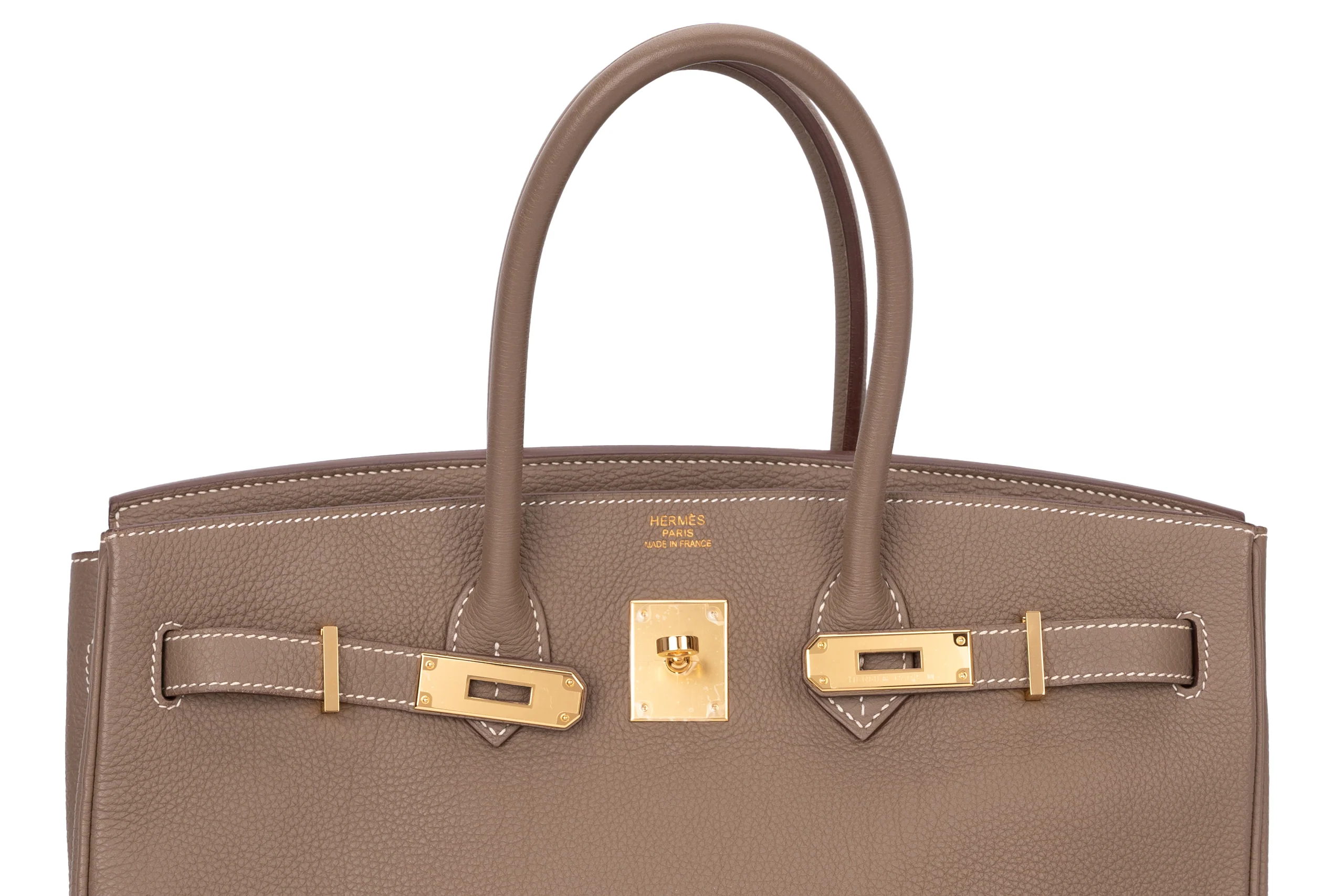 Hermès Birkin 35 		Togo	Etoupe	GHW - Image 8