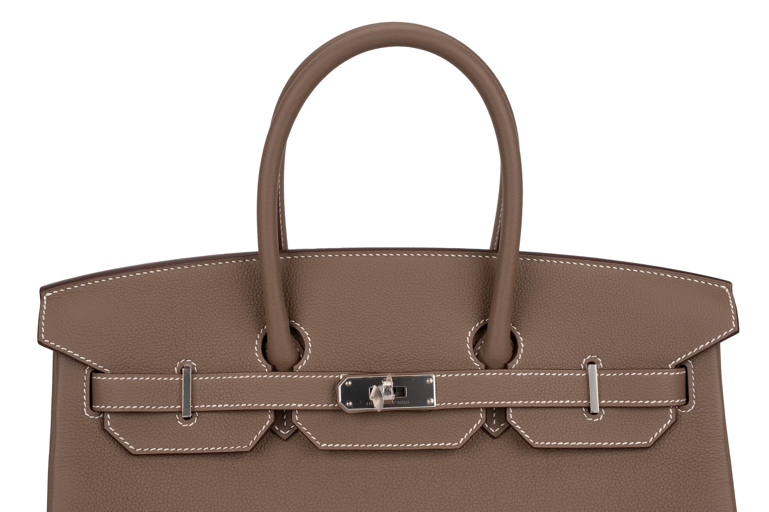 Hermès	Birkin 35 		Togo	Etoupe	PHW - Image 7