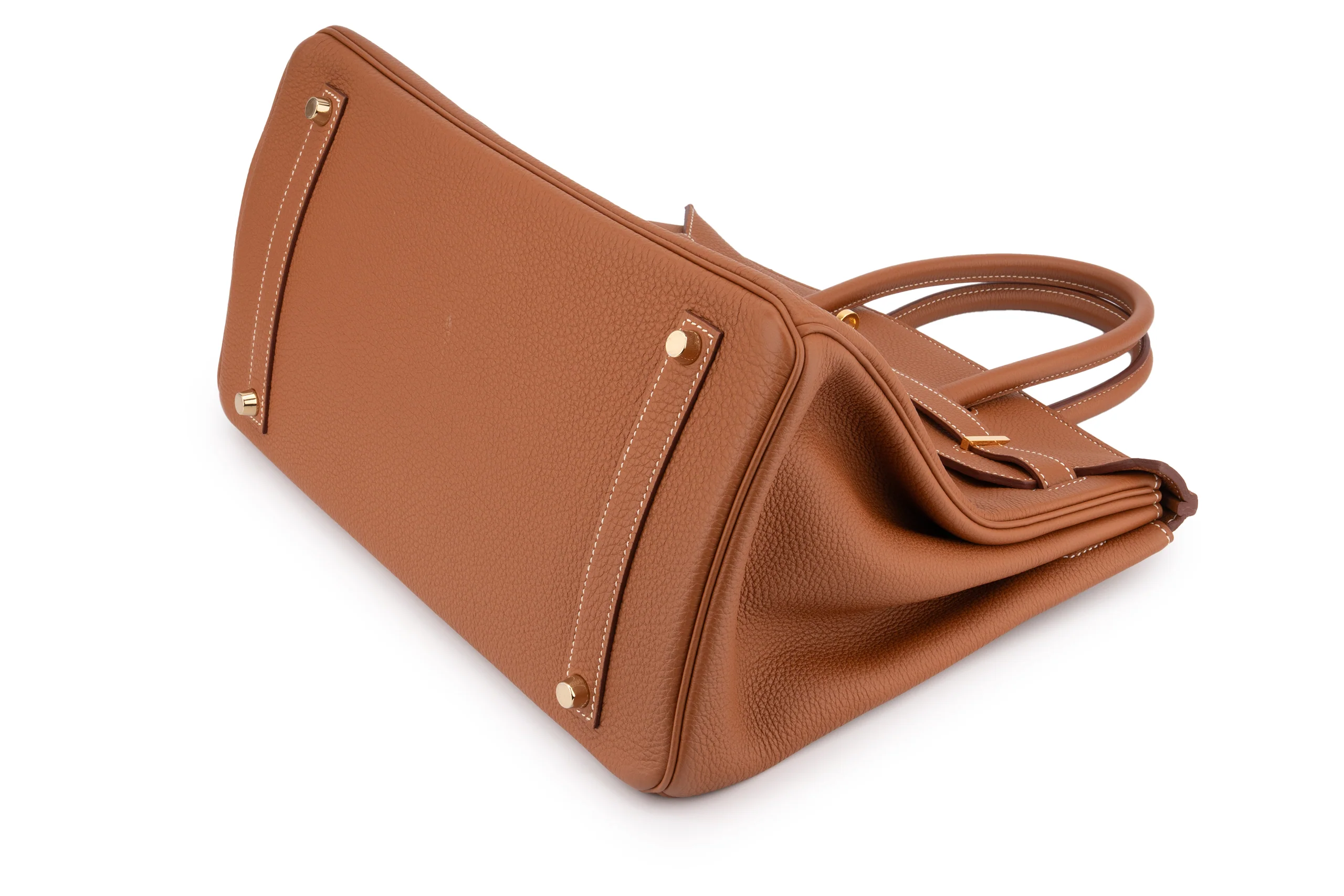 Hermès Birkin 35 Togo Gold GHW - Image 10