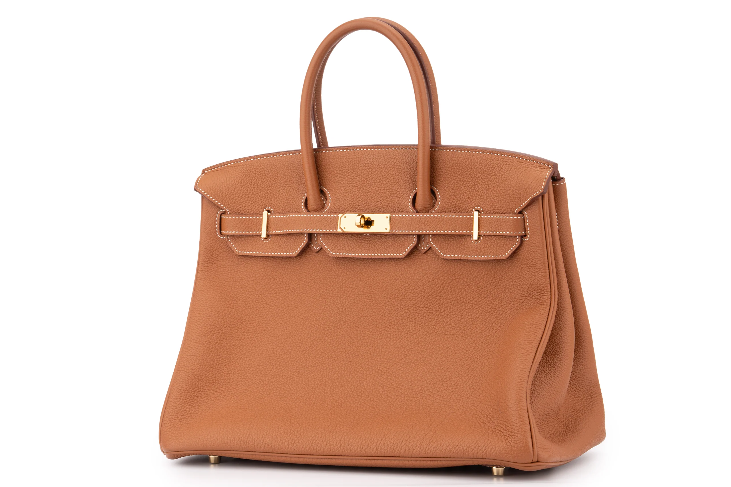 Hermès Birkin 35 Togo Gold GHW - Image 2