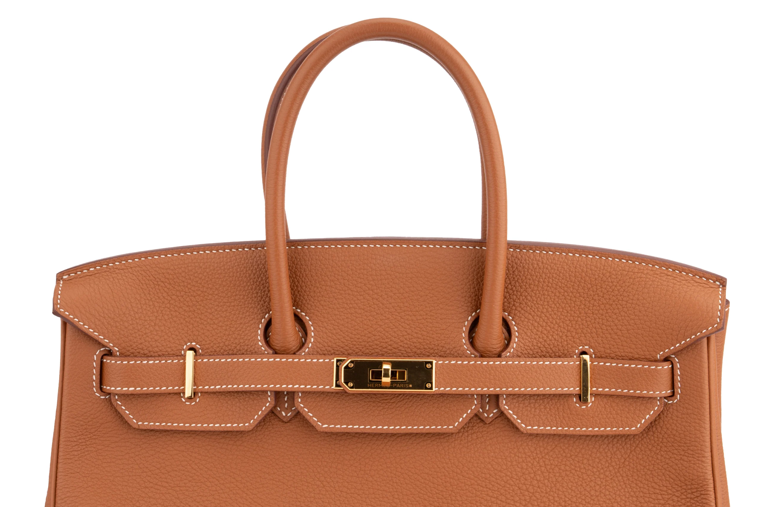 Hermès Birkin 35 Togo Gold GHW - Image 7