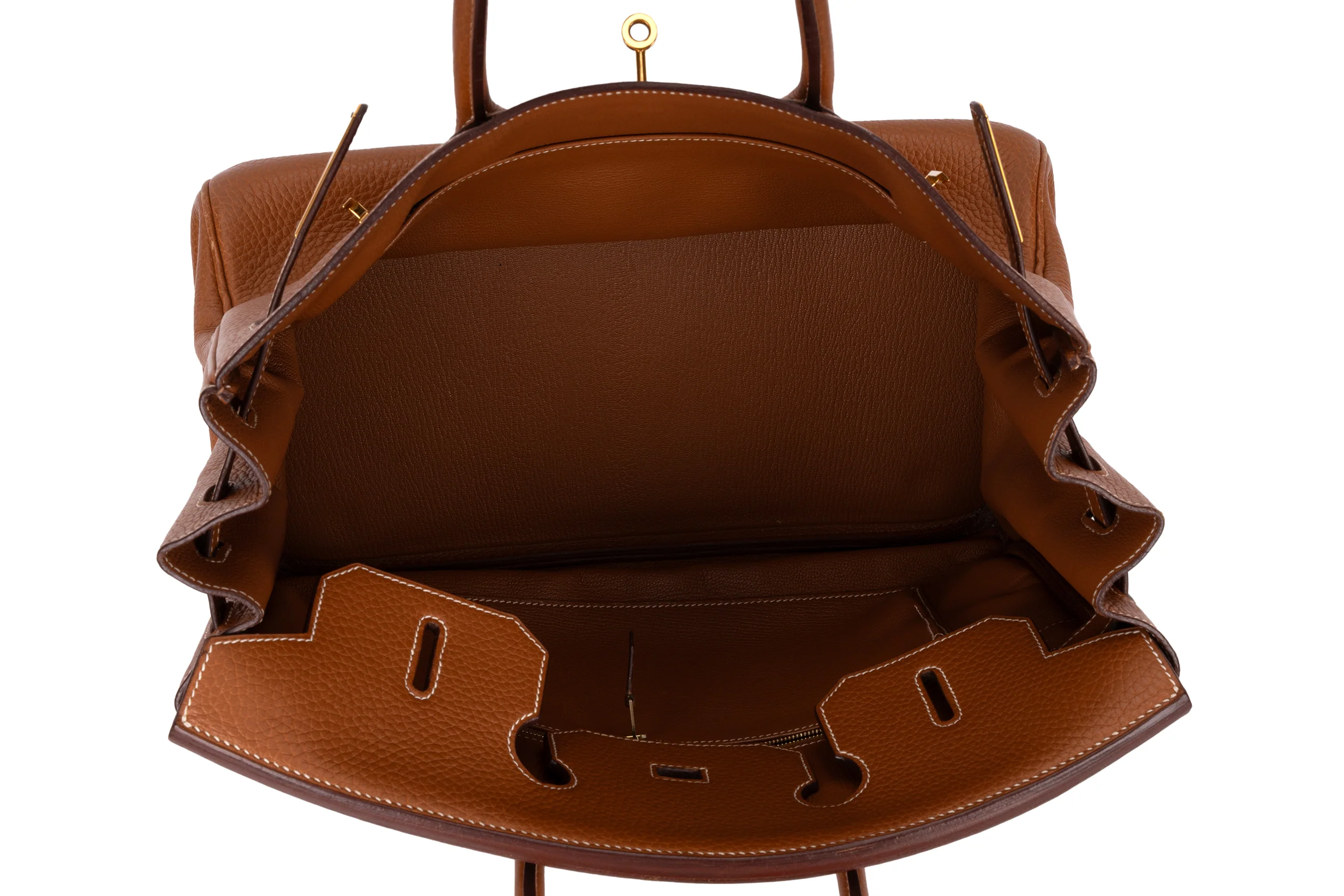 Hermès Birkin 35 		Togo	Gold	GHW - Image 10
