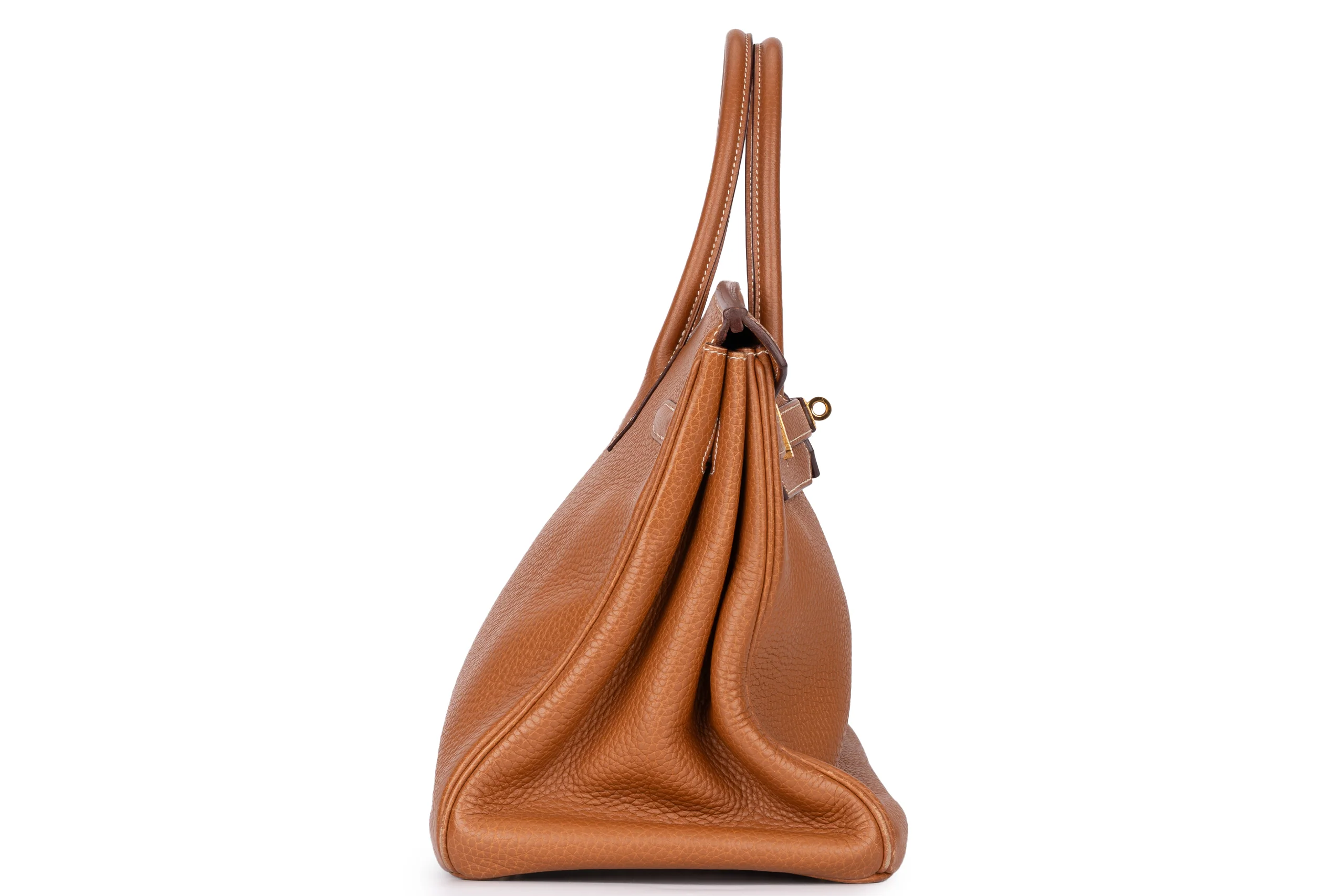 Hermès Birkin 35 		Togo	Gold	GHW - Image 5
