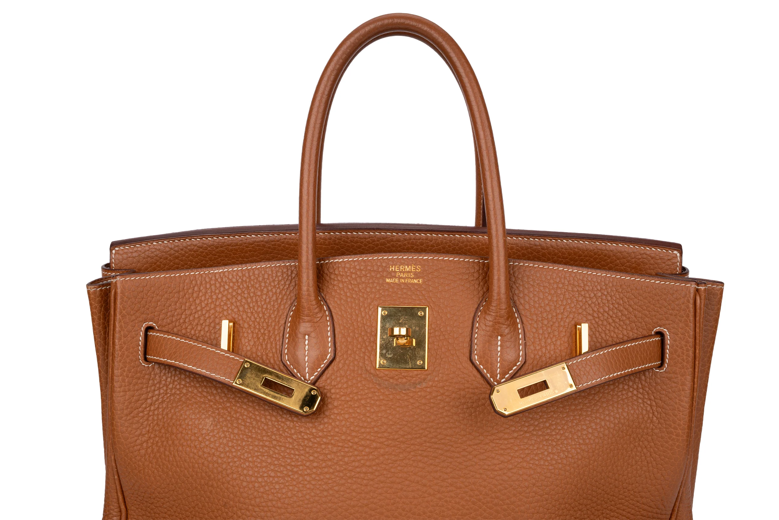 Hermès Birkin 35 		Togo	Gold	GHW - Image 8