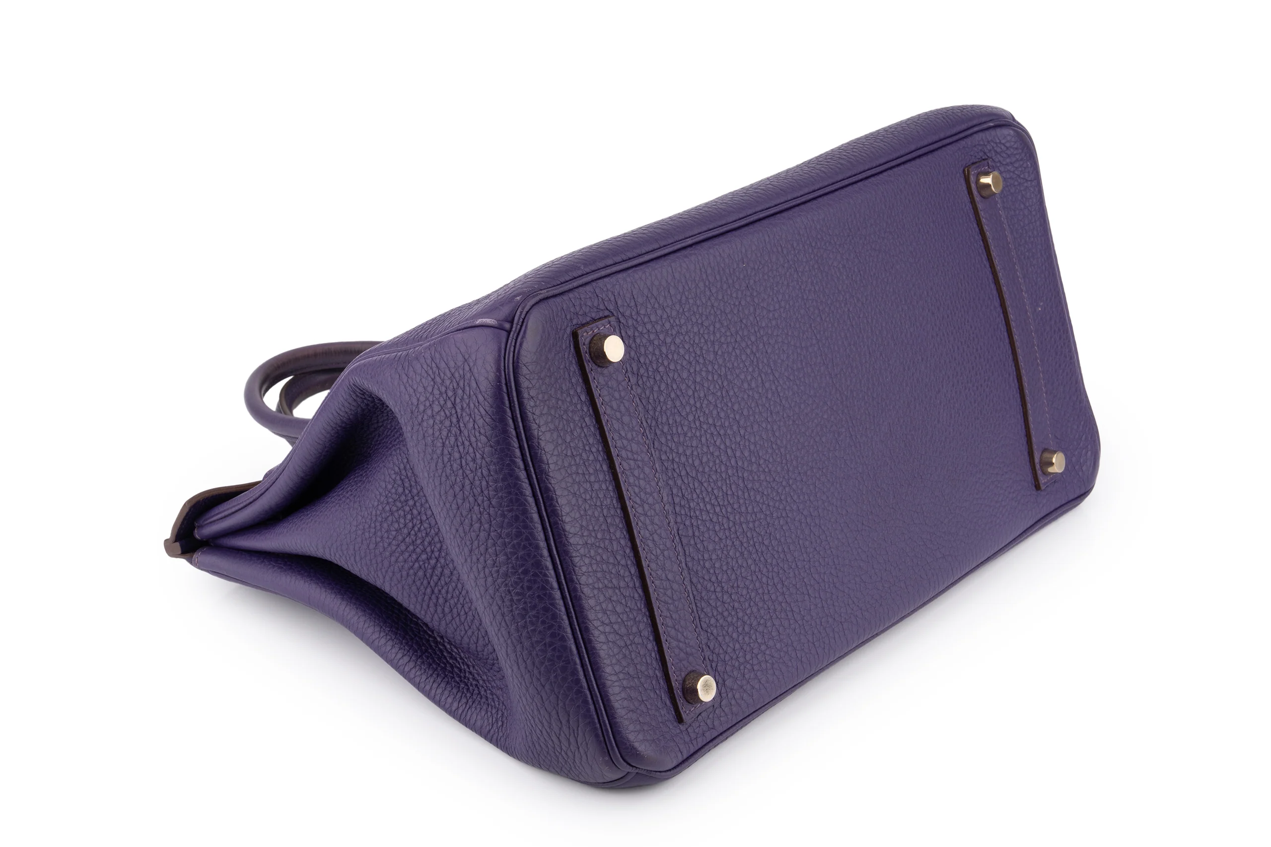 Hermès Birkin 35 		Togo	Iris	GHW - Image 11