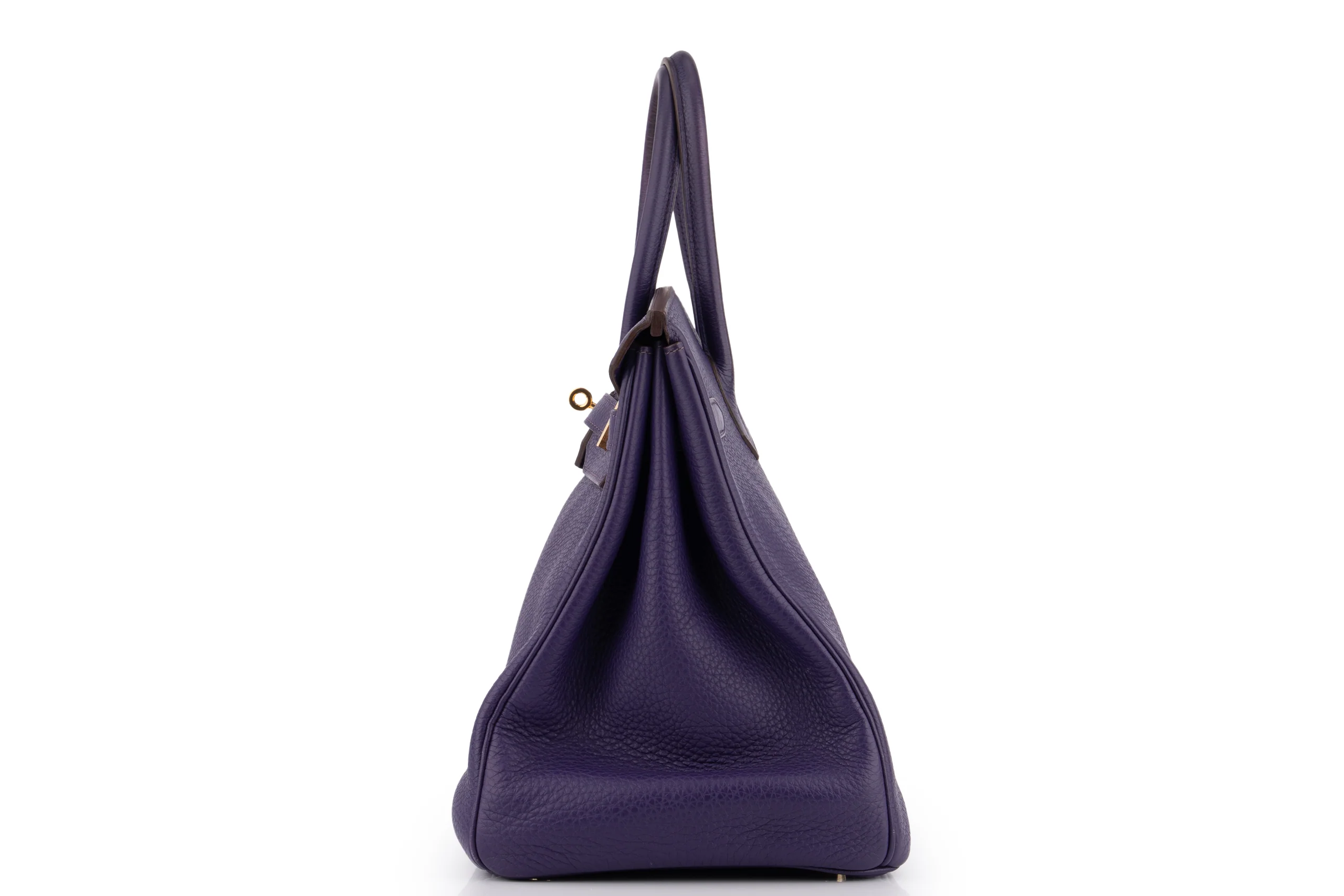 Hermès Birkin 35 		Togo	Iris	GHW - Image 3