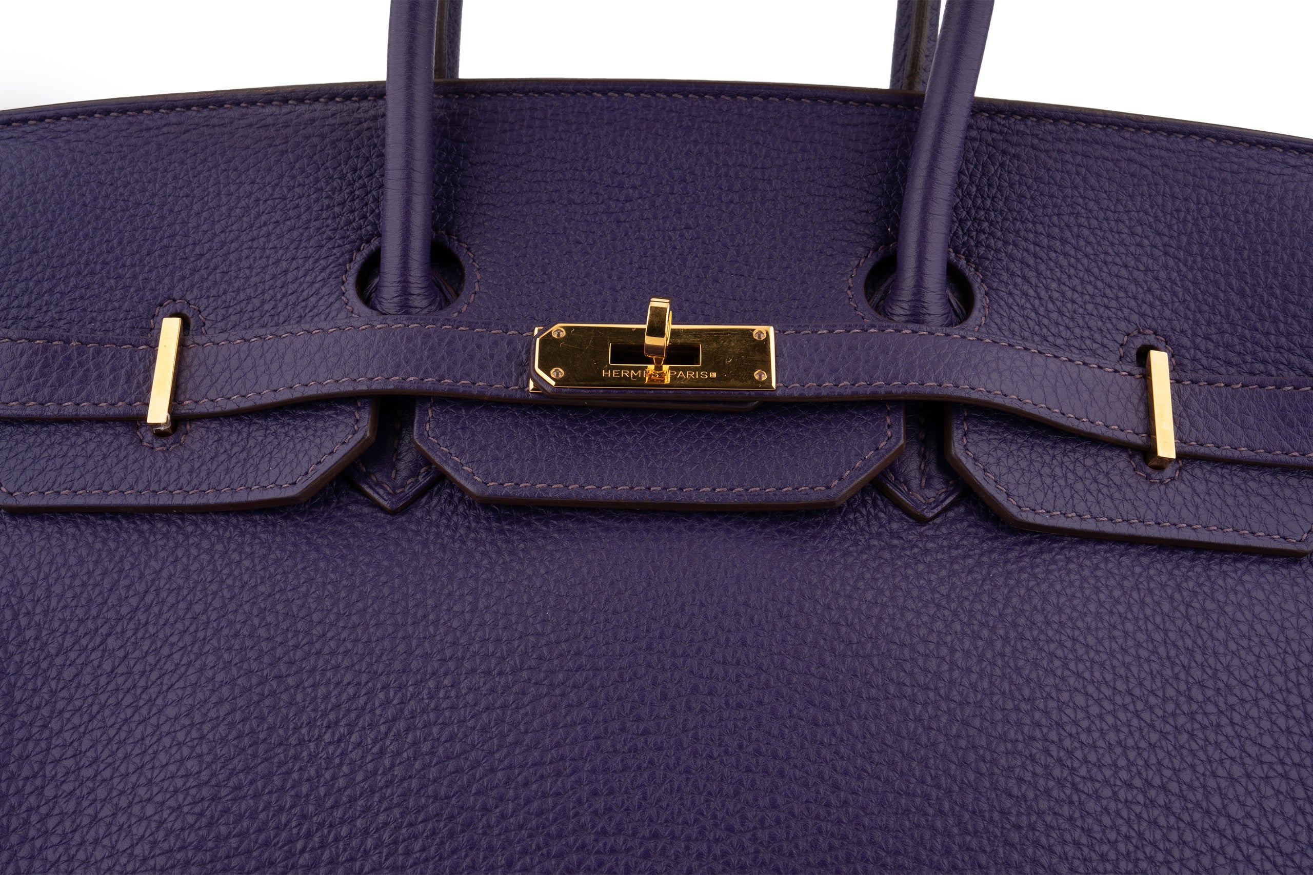 Hermès Birkin 35 		Togo	Iris	GHW - Image 7