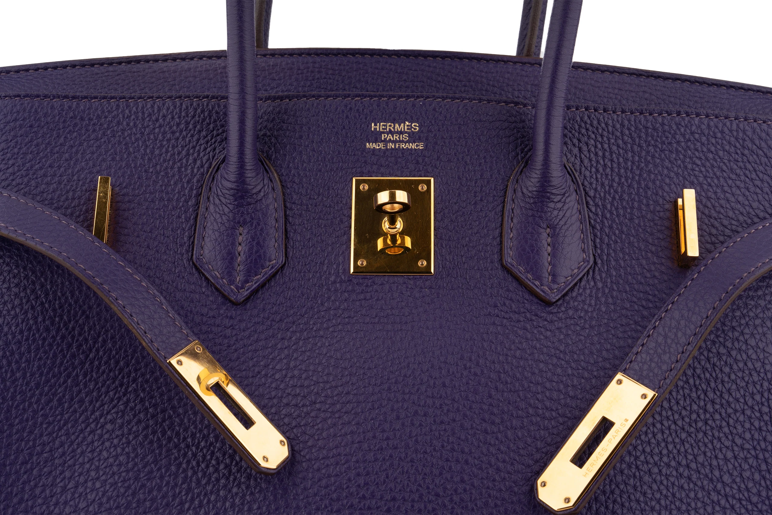 Hermès Birkin 35 		Togo	Iris	GHW - Image 8