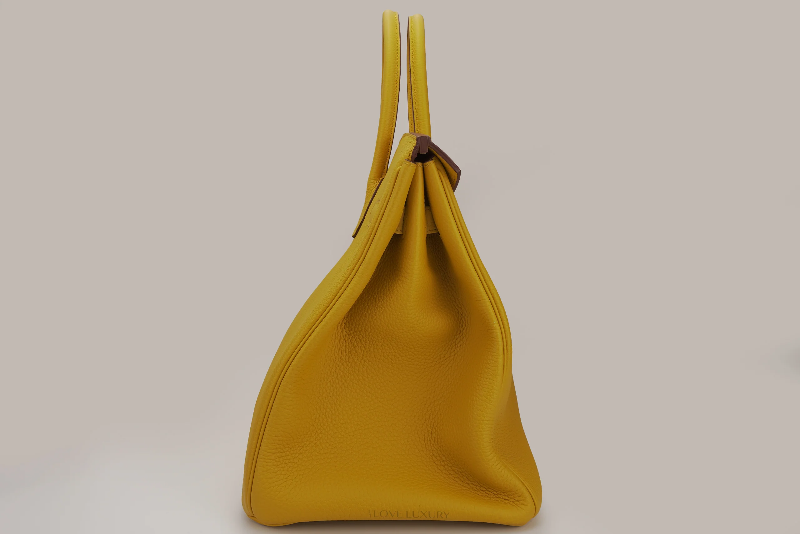 Hermès Birkin 35 Togo leather Jaune Ambre GHW 2018 - Image 2