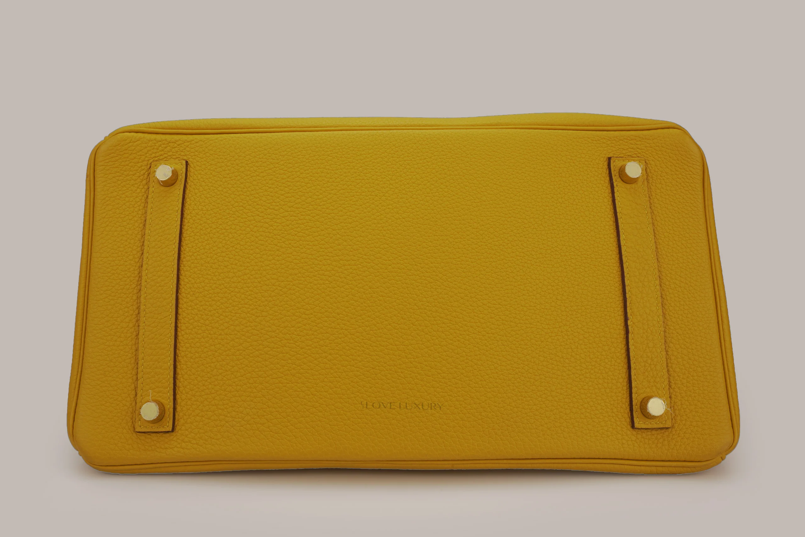 Hermès Birkin 35 Togo leather Jaune Ambre GHW 2018 - Image 3