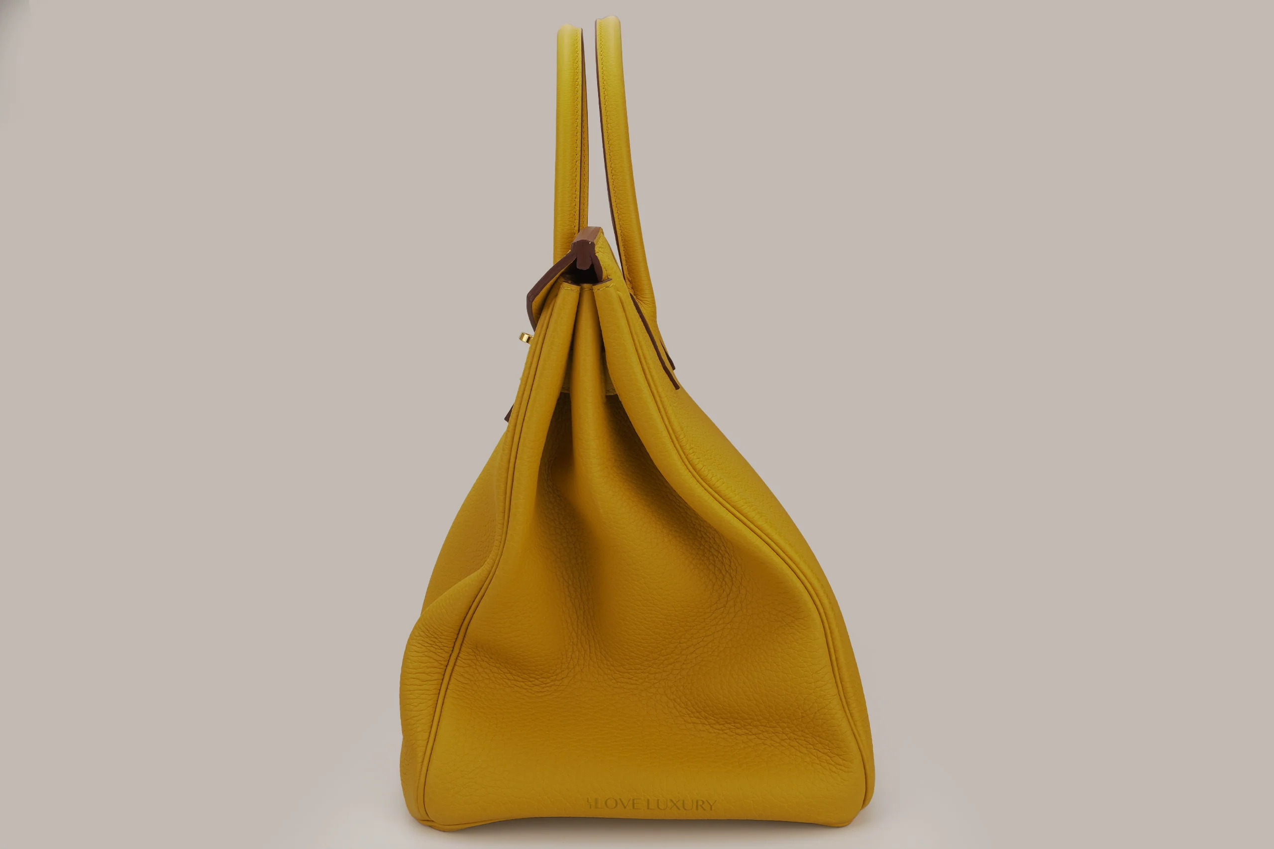 Hermès Birkin 35 Togo leather Jaune Ambre GHW 2018 - Image 6