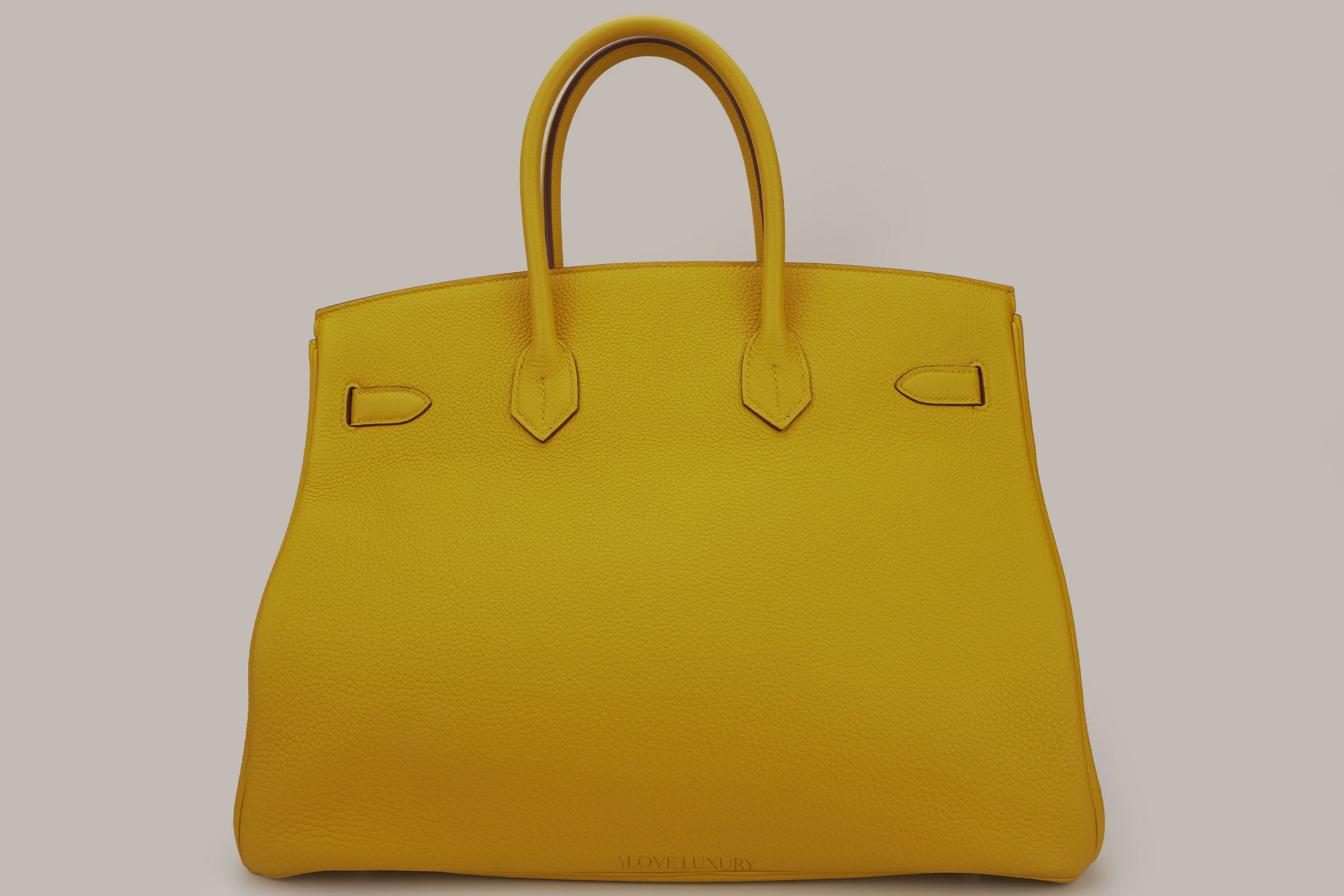 Hermès Birkin 35 Togo leather Jaune Ambre GHW 2018 - Image 7