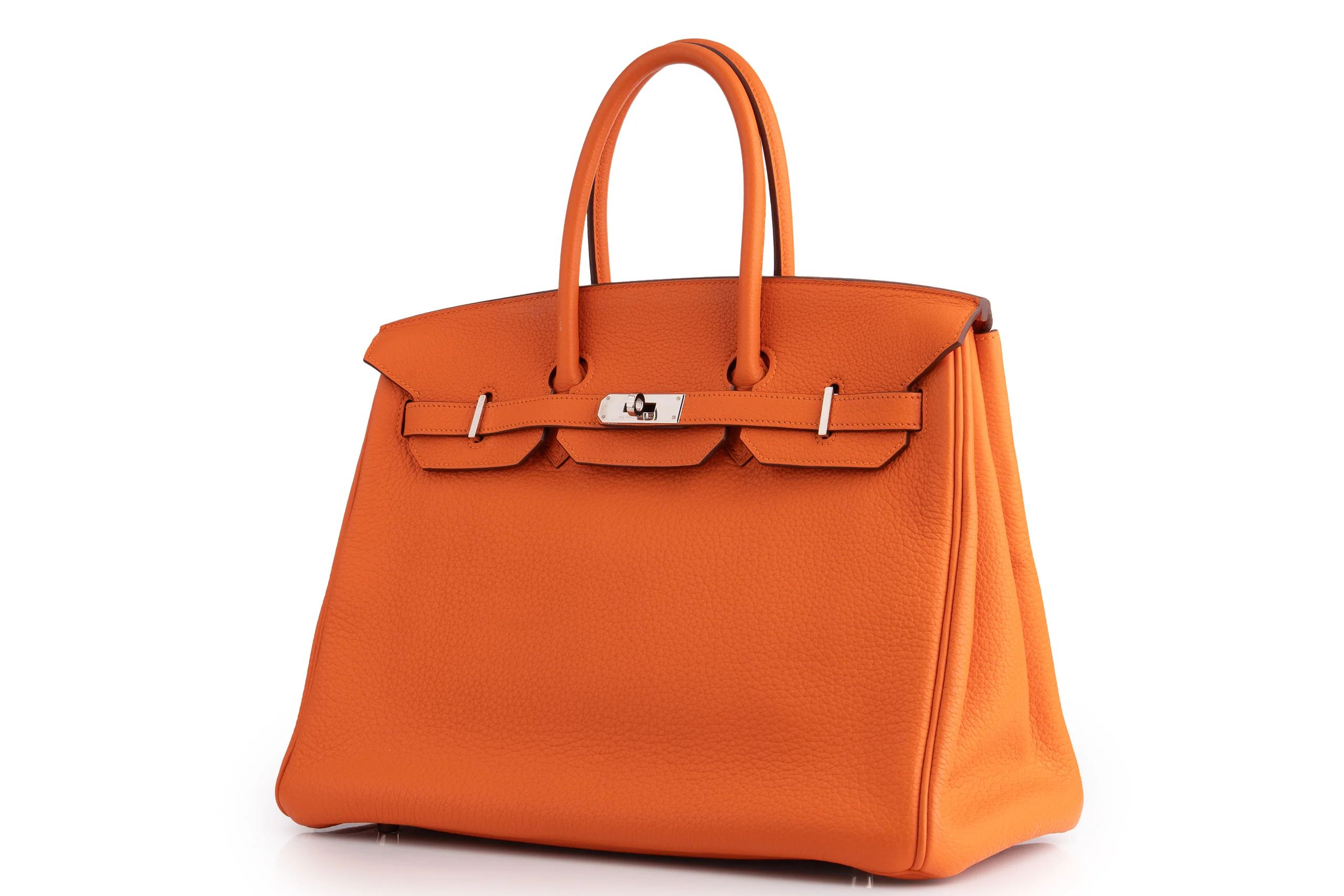 Hermès Birkin 35 		Togo	Orange H	PHW - Image 2