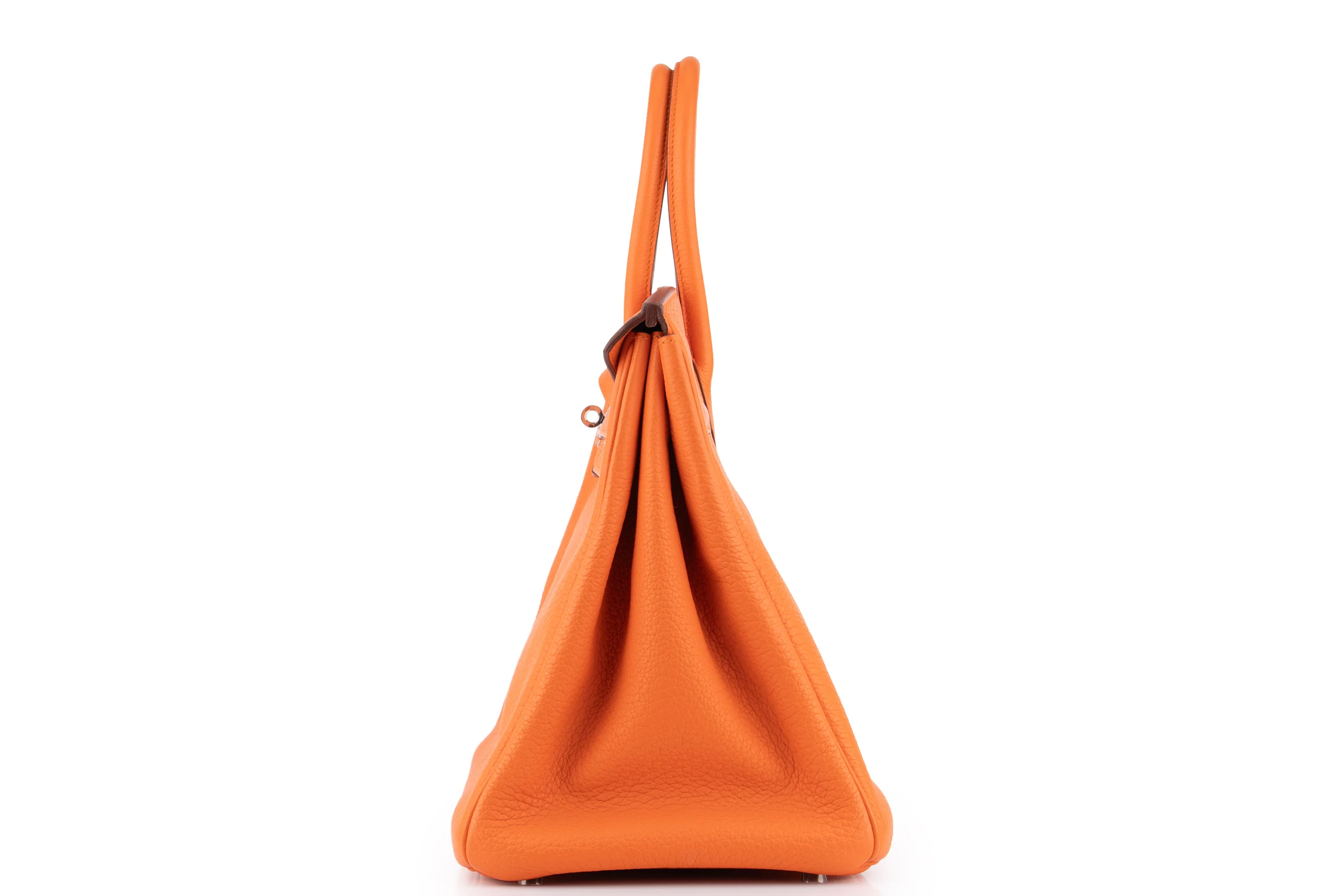 Hermès Birkin 35 		Togo	Orange H	PHW - Image 3