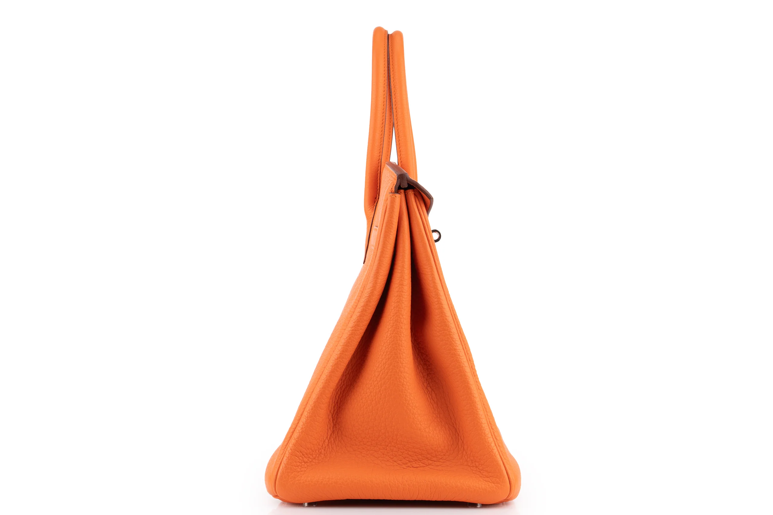 Hermès Birkin 35 		Togo	Orange H	PHW - Image 5