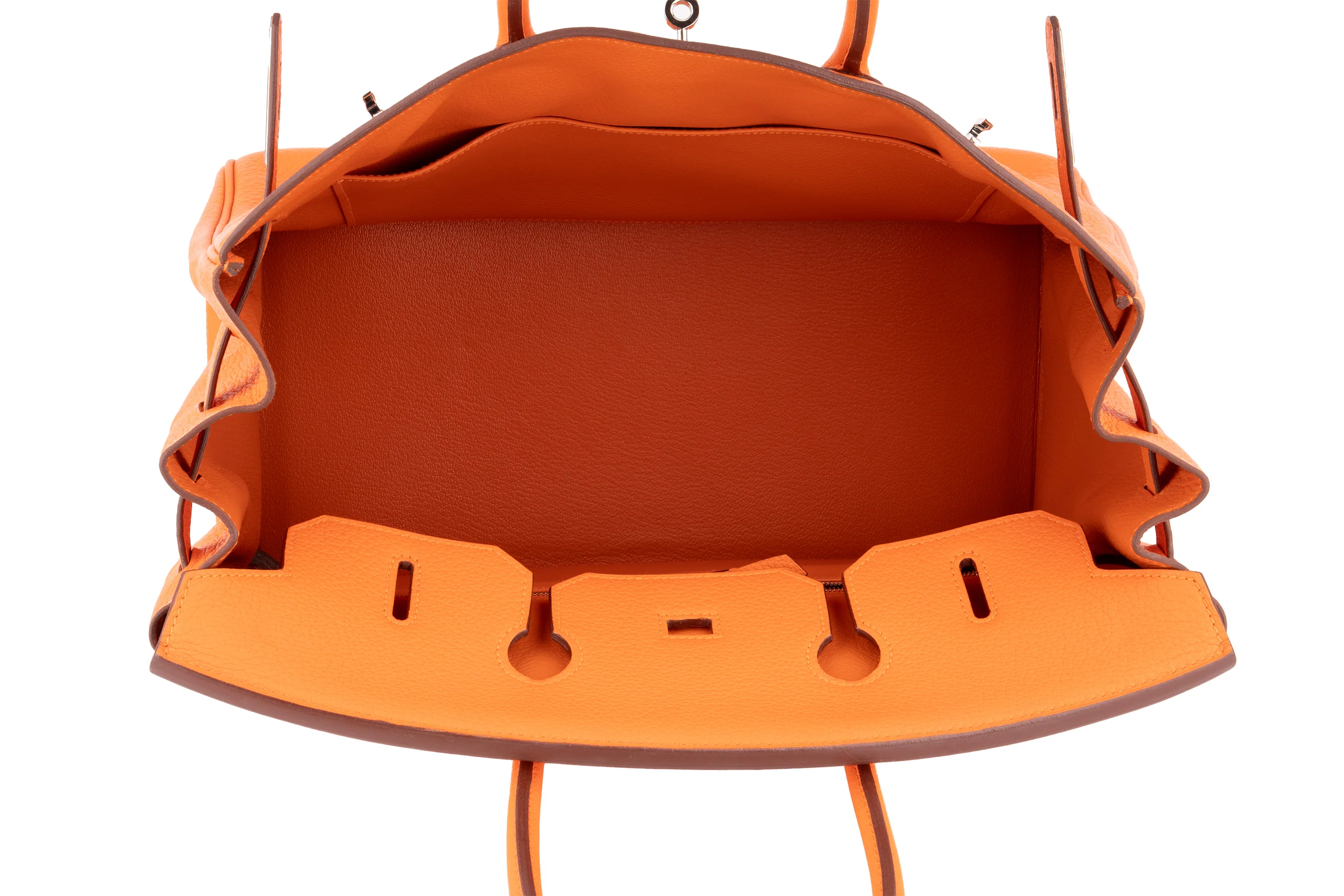 Hermès Birkin 35 		Togo	Orange H	PHW - Image 8