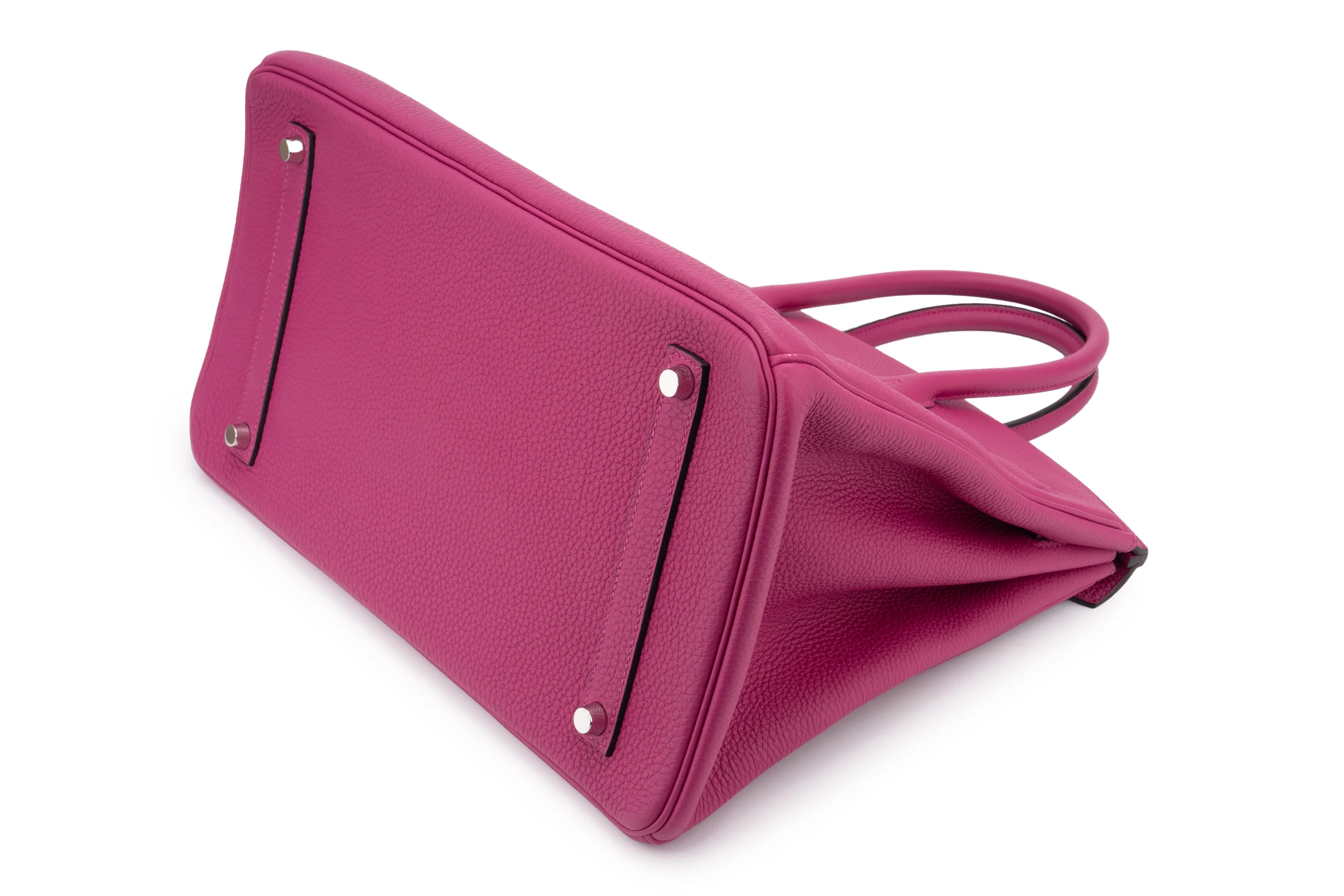 Hermès Birkin 35 		Togo	Rose Pourpre	 PHW - Image 12