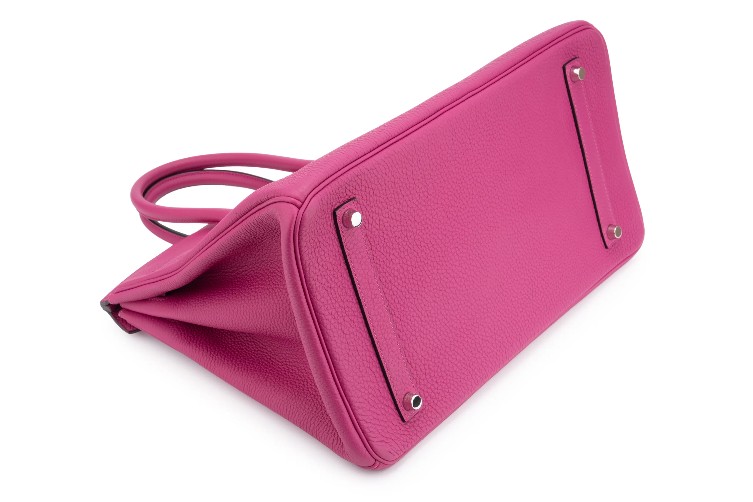 Hermès Birkin 35 		Togo	Rose Pourpre	 PHW - Image 13