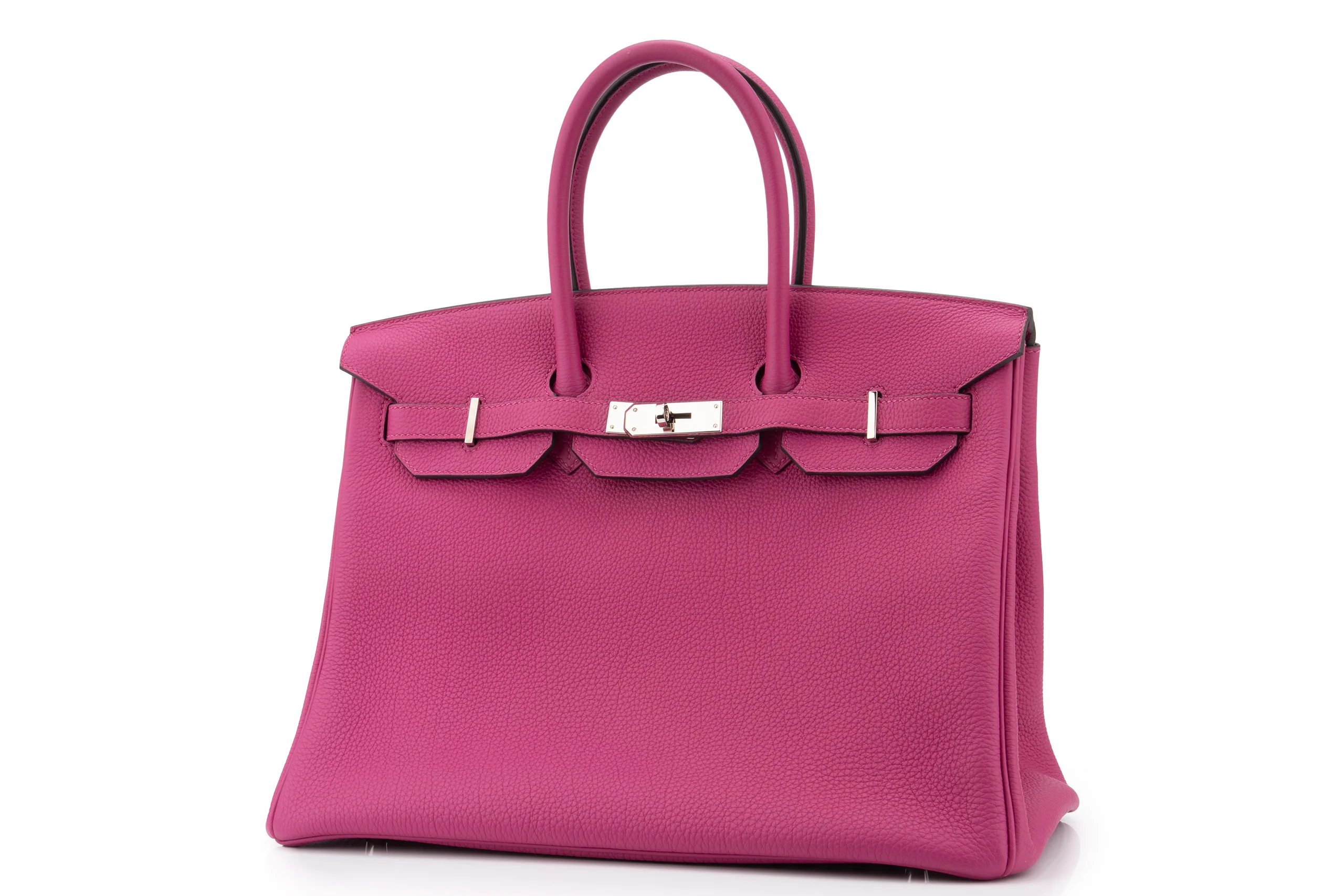 Hermès Birkin 35 		Togo	Rose Pourpre	 PHW - Image 2