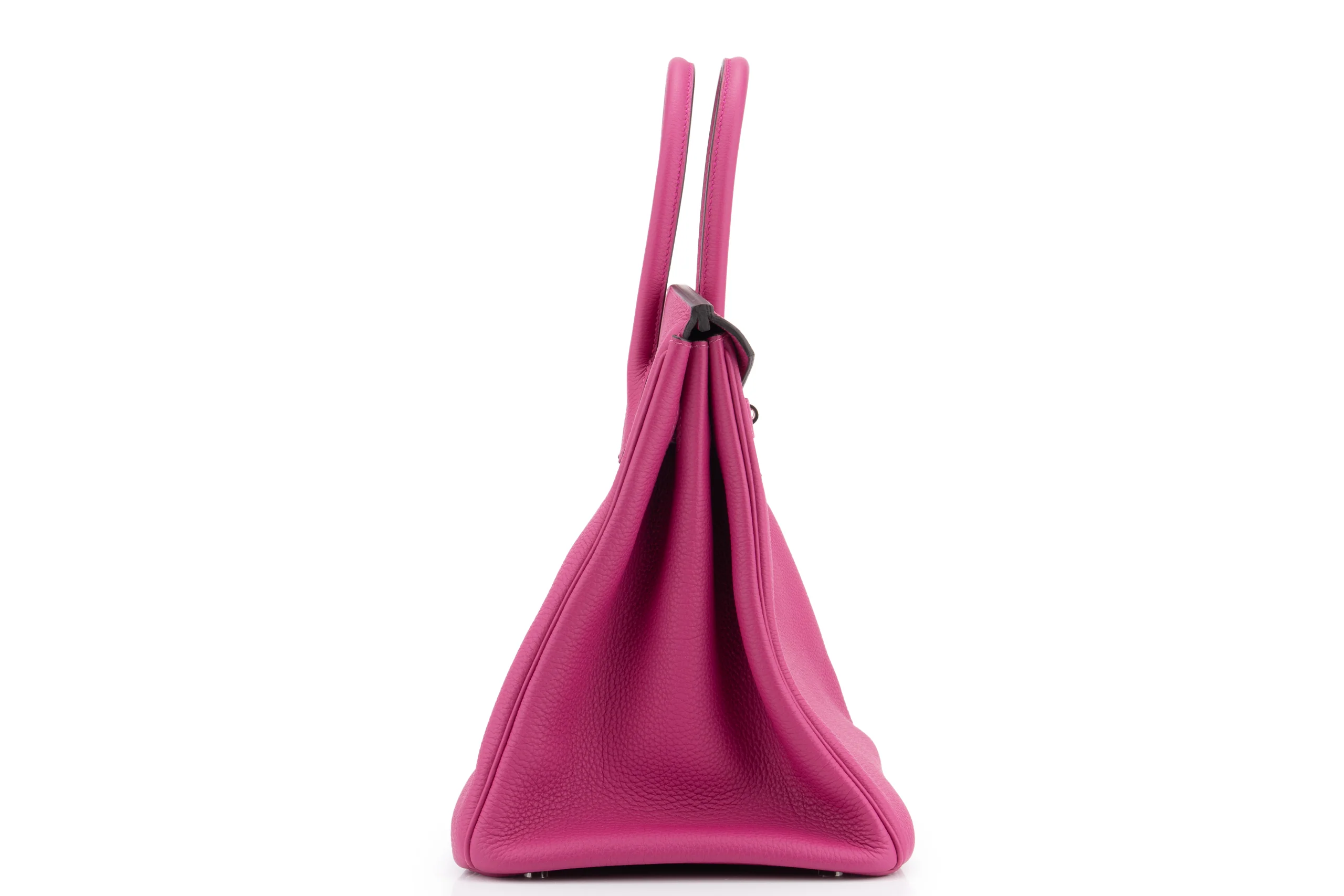 Hermès Birkin 35 		Togo	Rose Pourpre	 PHW - Image 5