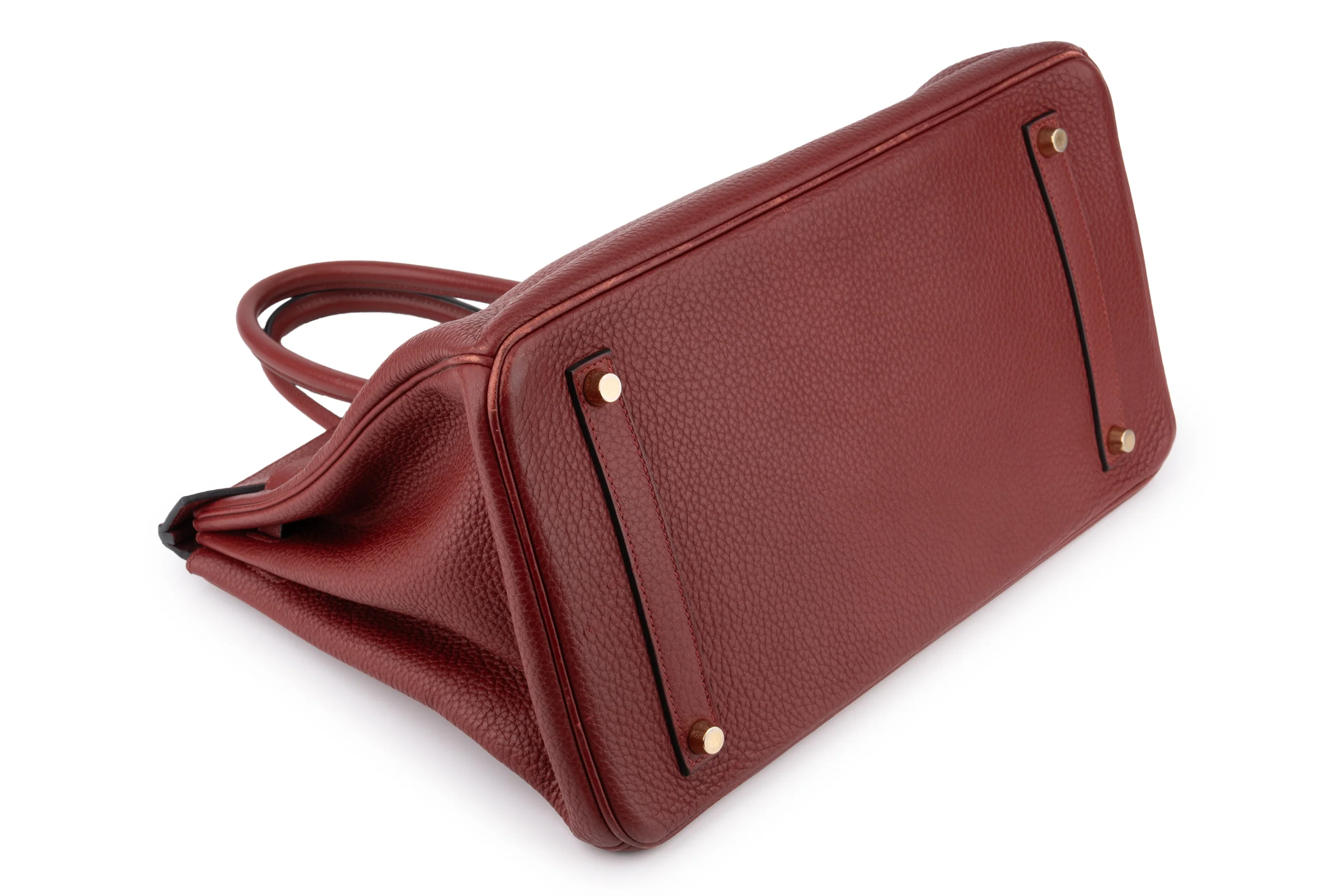 Hermès Birkin 35 		Togo	Rouge H	GHW - Image 11