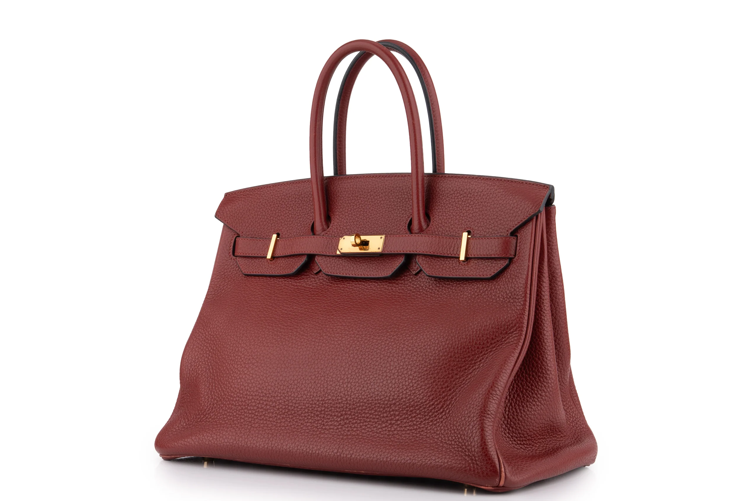 Hermès Birkin 35 		Togo	Rouge H	GHW - Image 2