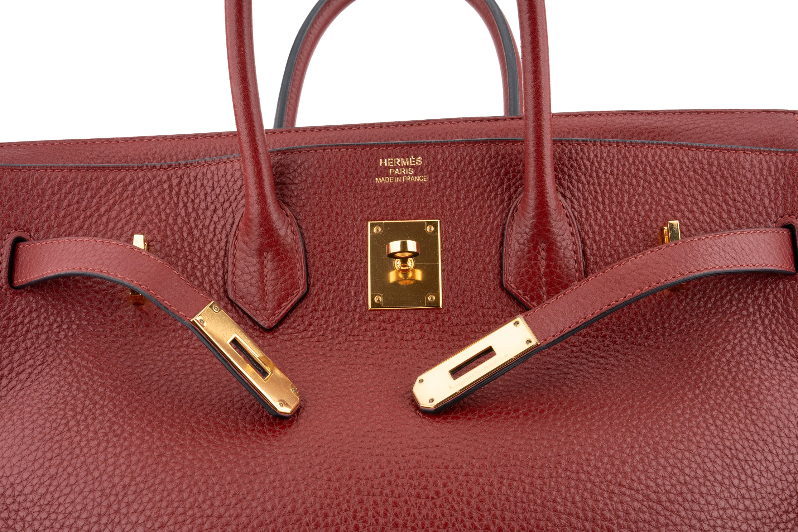 Hermès Birkin 35 		Togo	Rouge H	GHW - Image 8