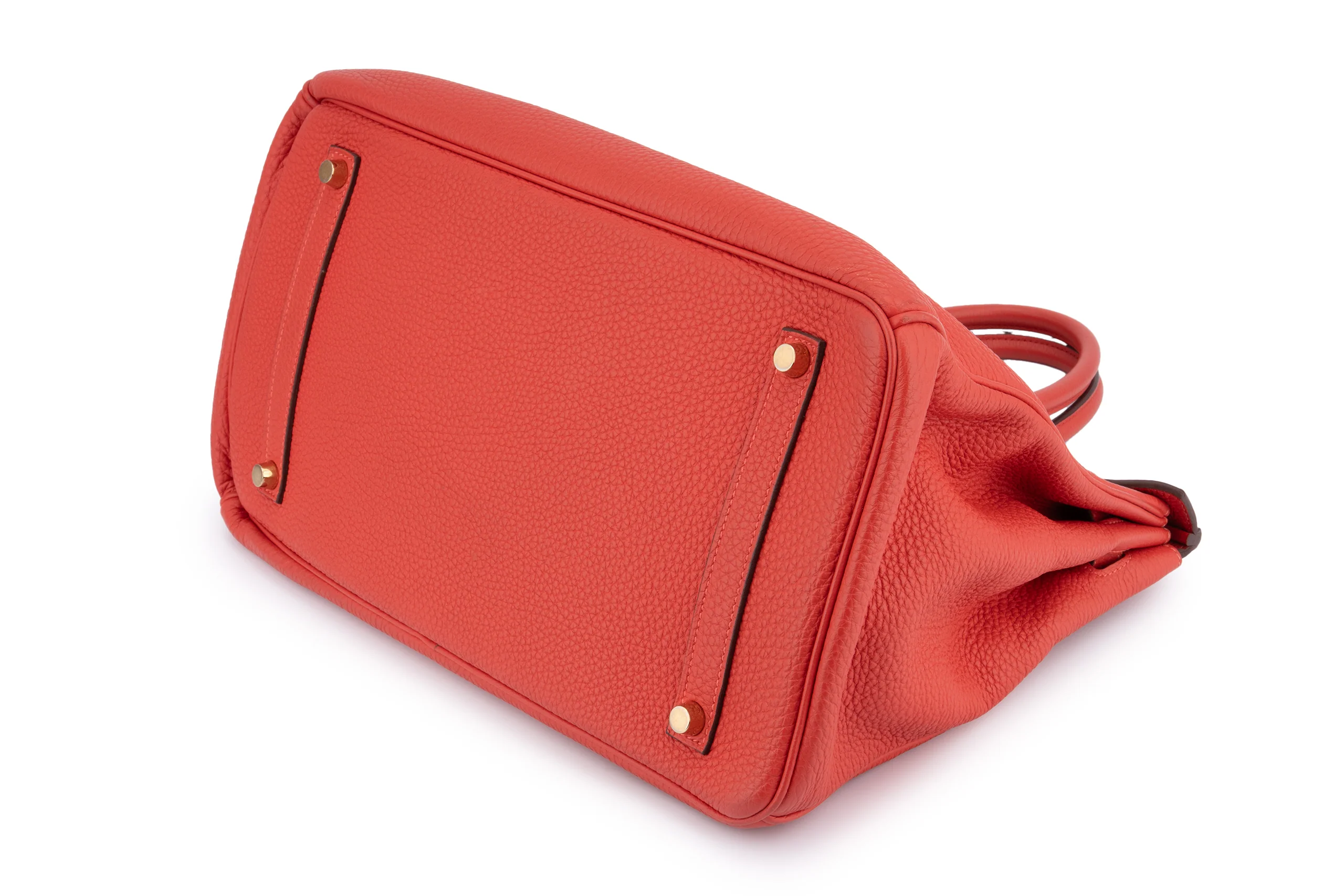 Hermès Birkin 35 Togo Rouge Pivoine GHW - Image 10
