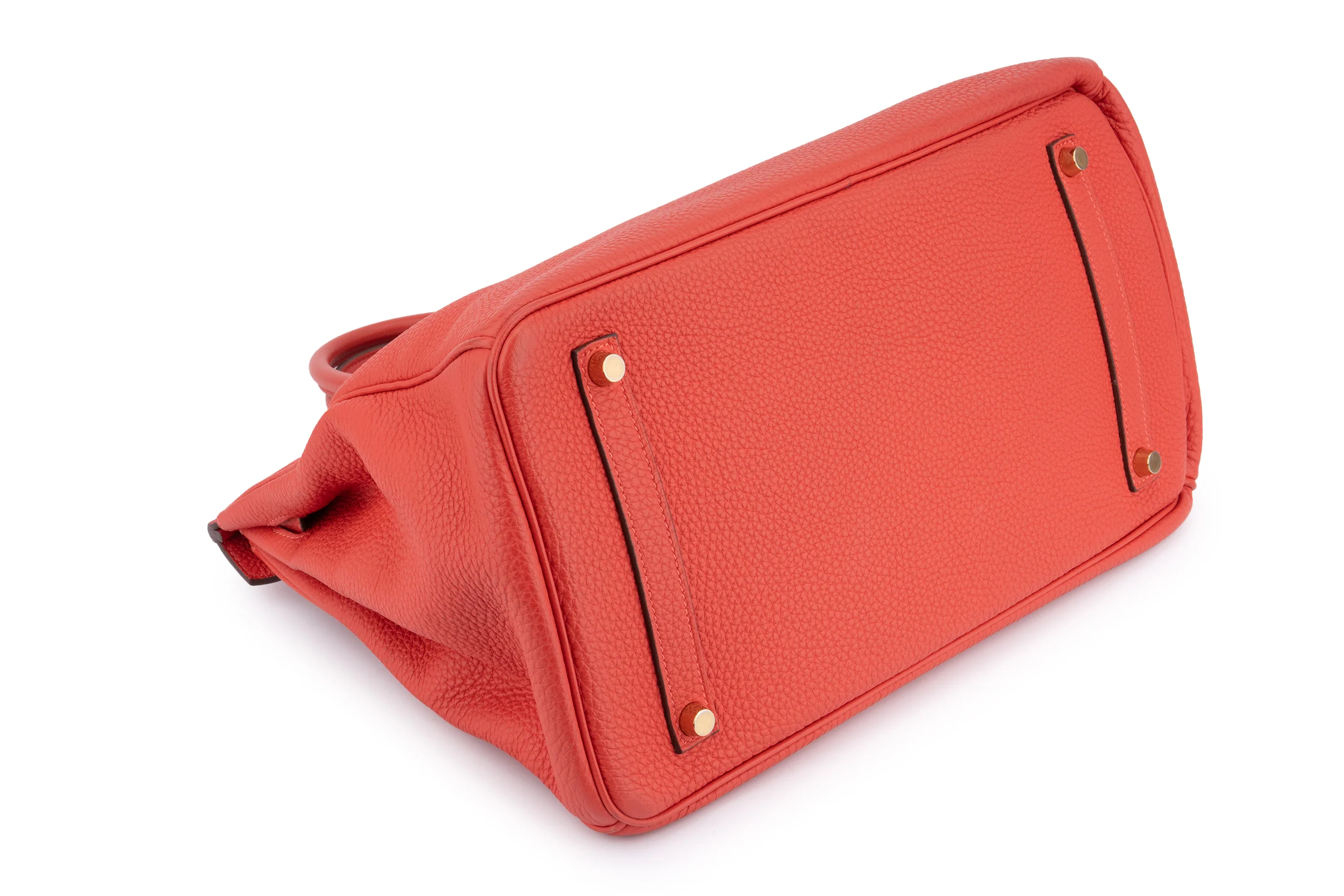 Hermès Birkin 35 Togo Rouge Pivoine GHW - Image 13