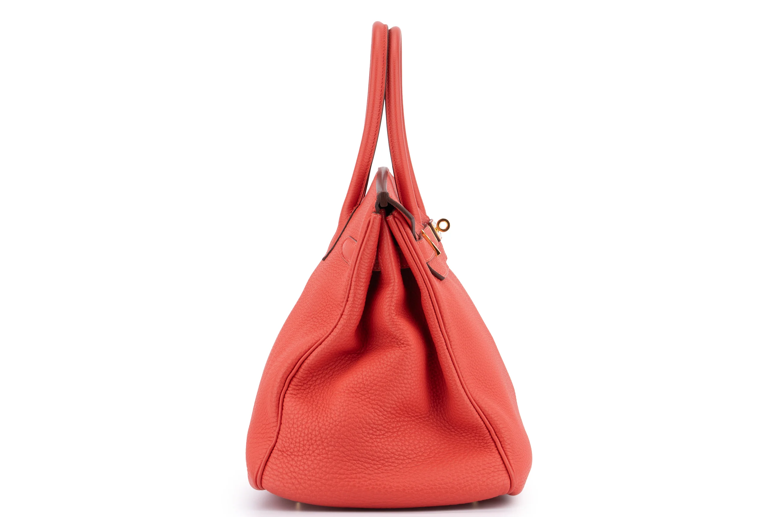 Hermès Birkin 35 Togo Rouge Pivoine GHW - Image 5