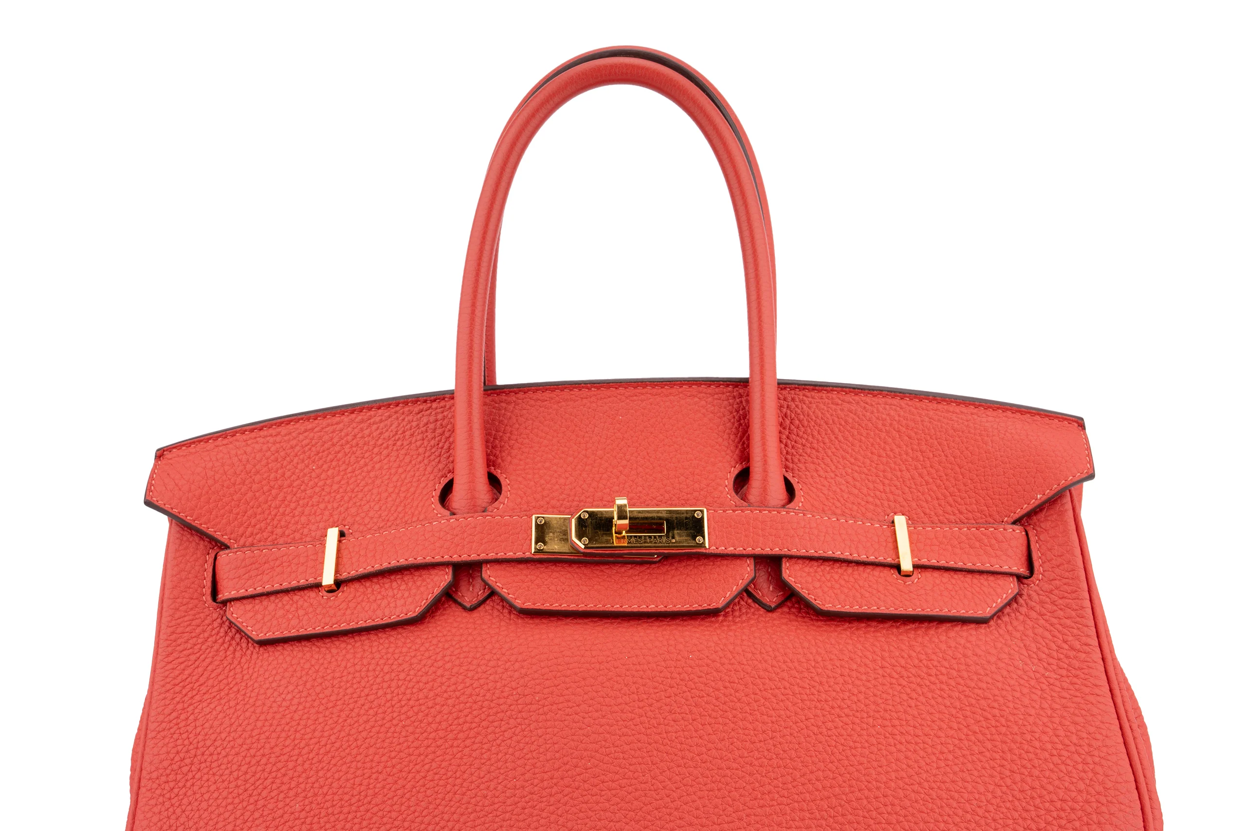 Hermès Birkin 35 Togo Rouge Pivoine GHW - Image 7