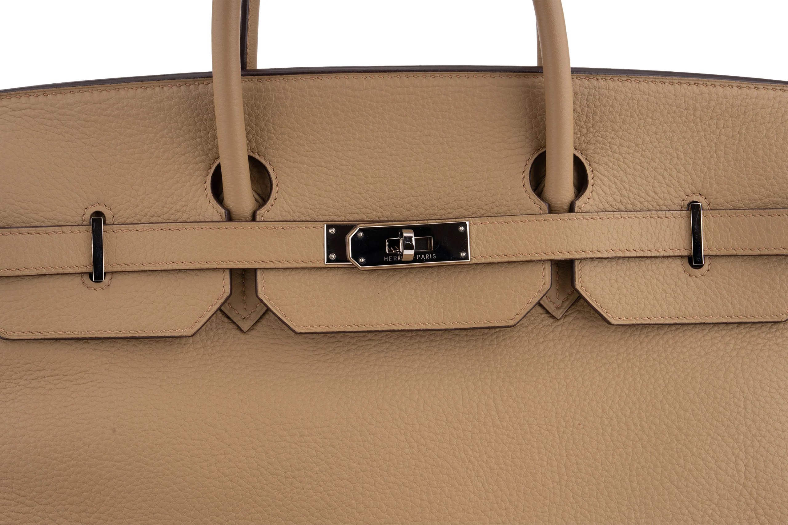 Hermès Birkin 40		Clemence	Pousiere	PHW - Image 6