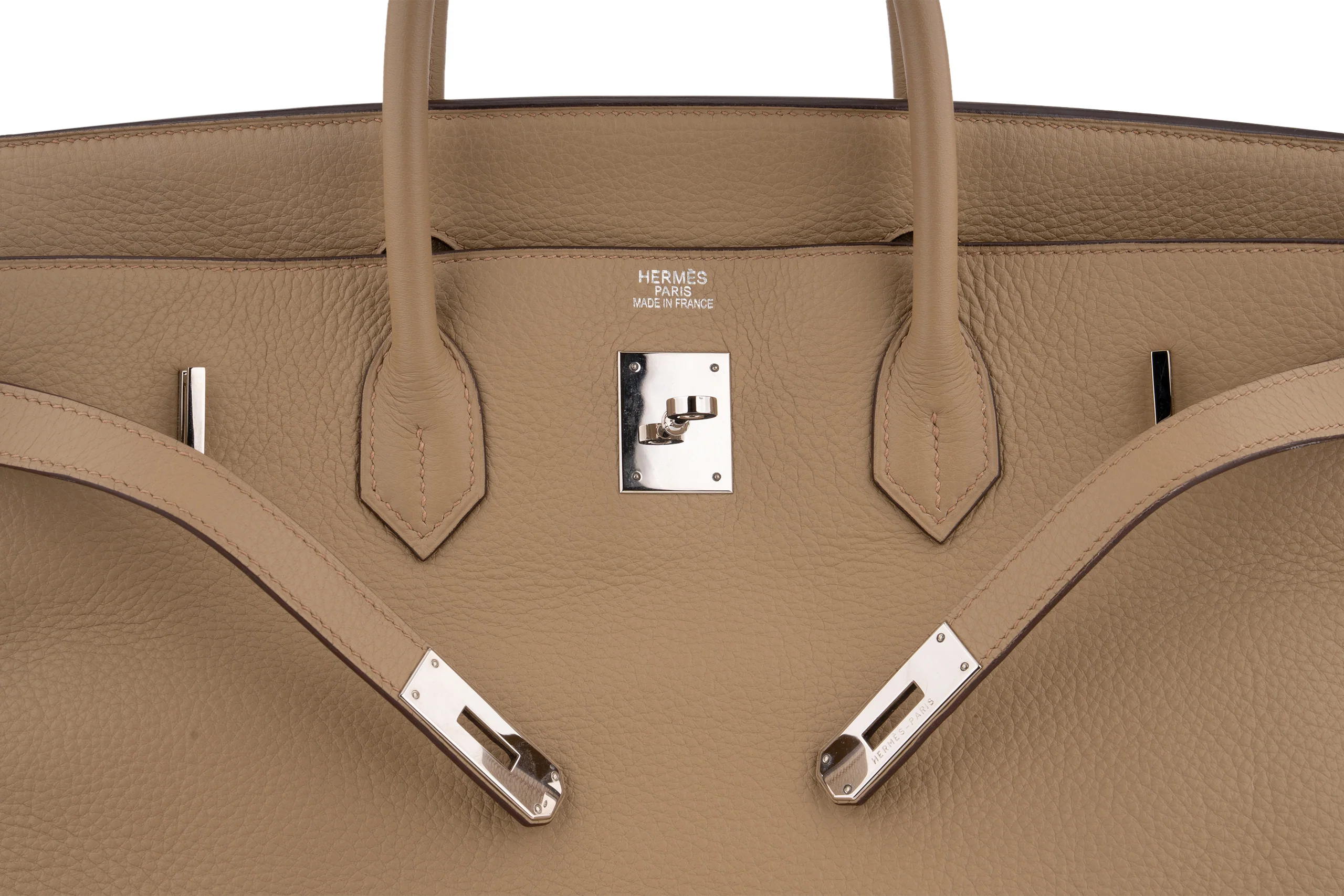 Hermès Birkin 40		Clemence	Pousiere	PHW - Image 7