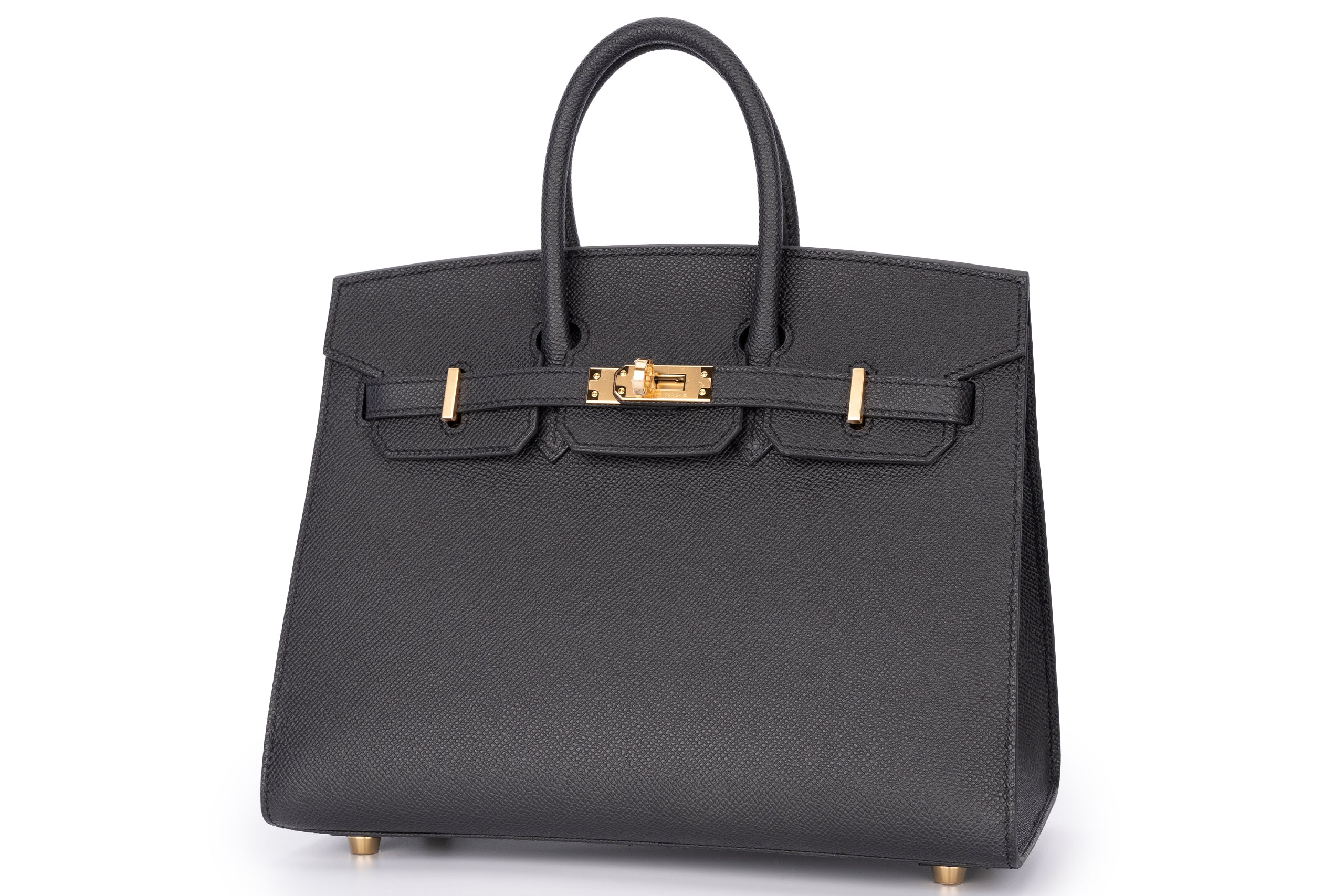 Hermès Birkin 25 Sellier Epsom Black GHW - Image 2