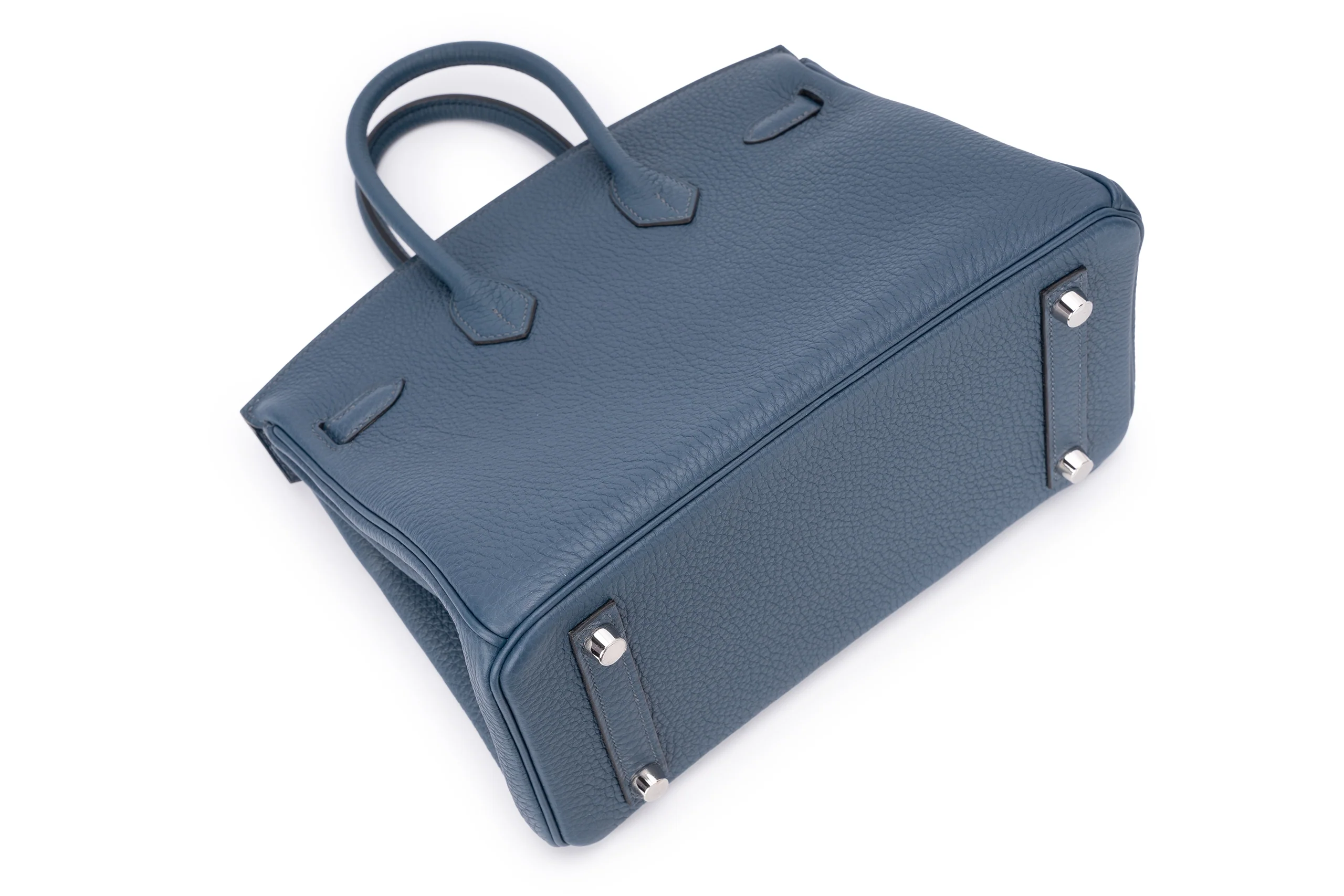 Hermès Birkin 25 Togo Bleu De Prusse PHW - Image 11