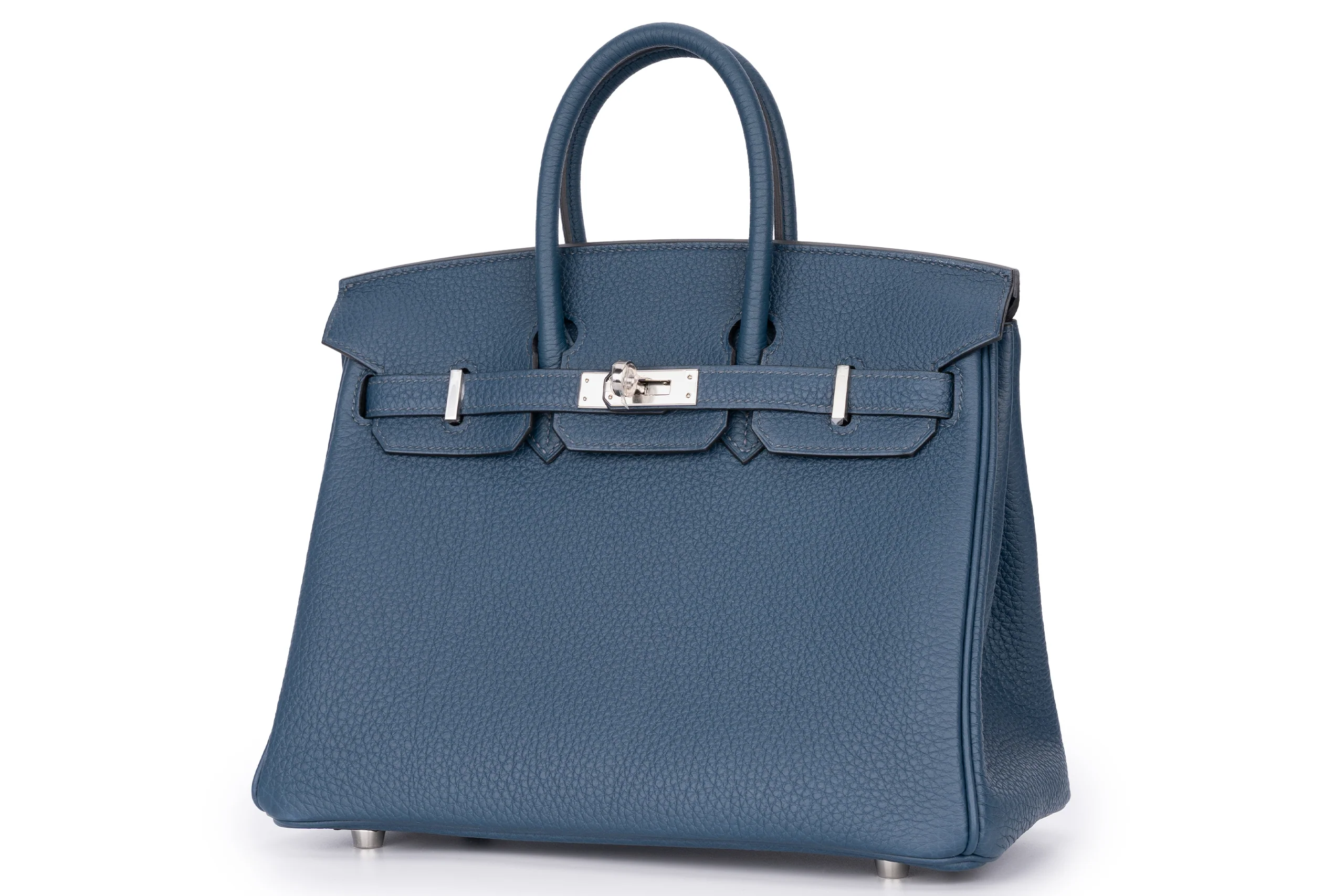Hermès Birkin 25 Togo Bleu De Prusse PHW - Image 2