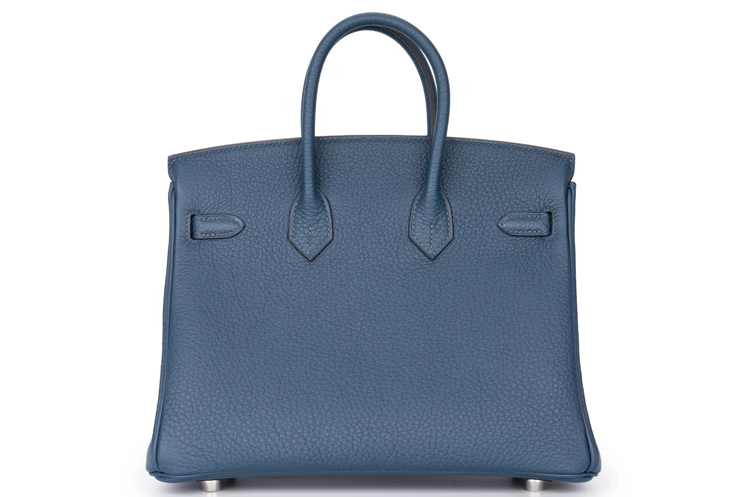 Hermès Birkin 25 Togo Bleu De Prusse PHW - Image 4