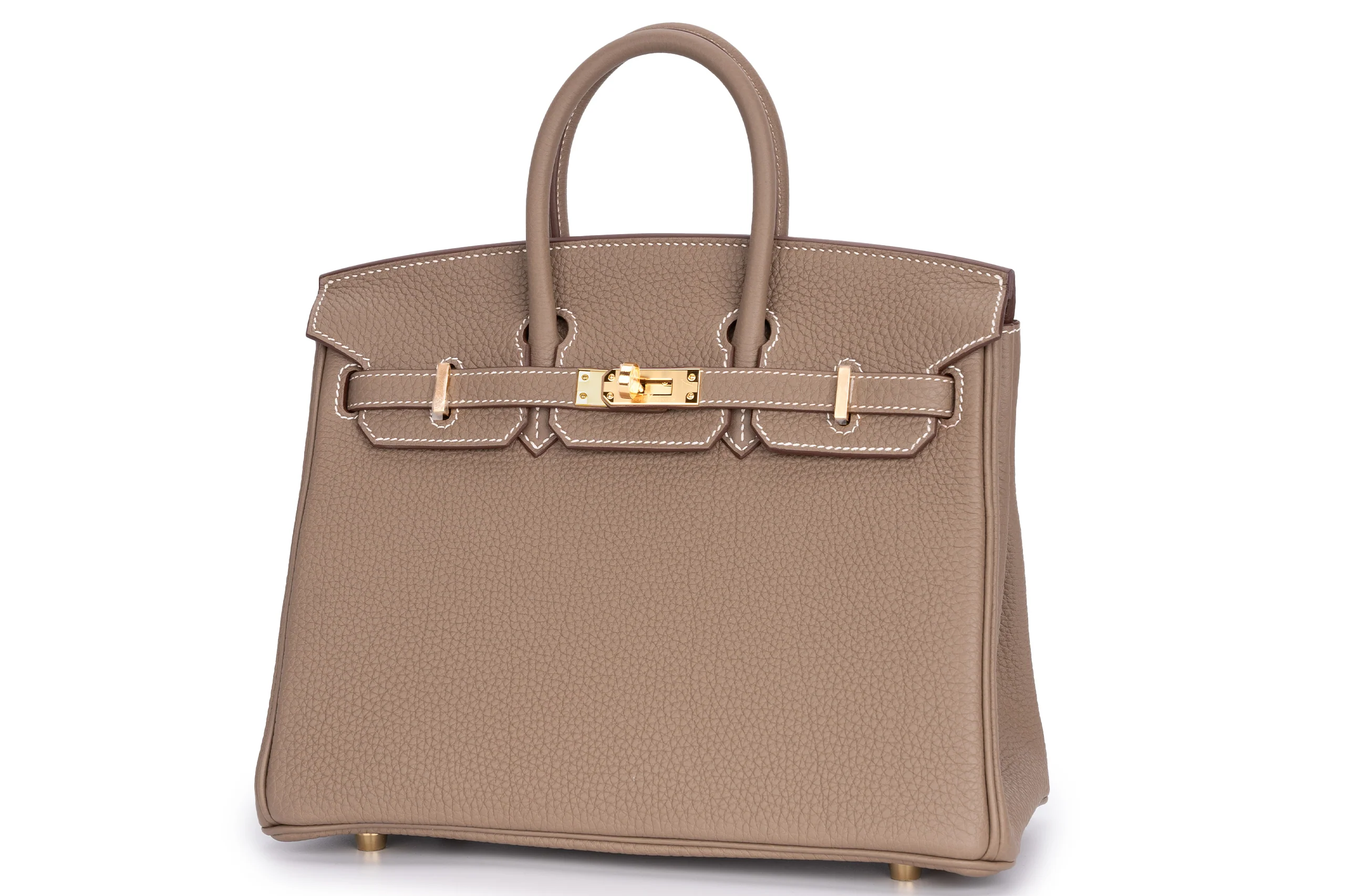 Hermès Birkin 25 Togo Etoupe	GHW - Image 2