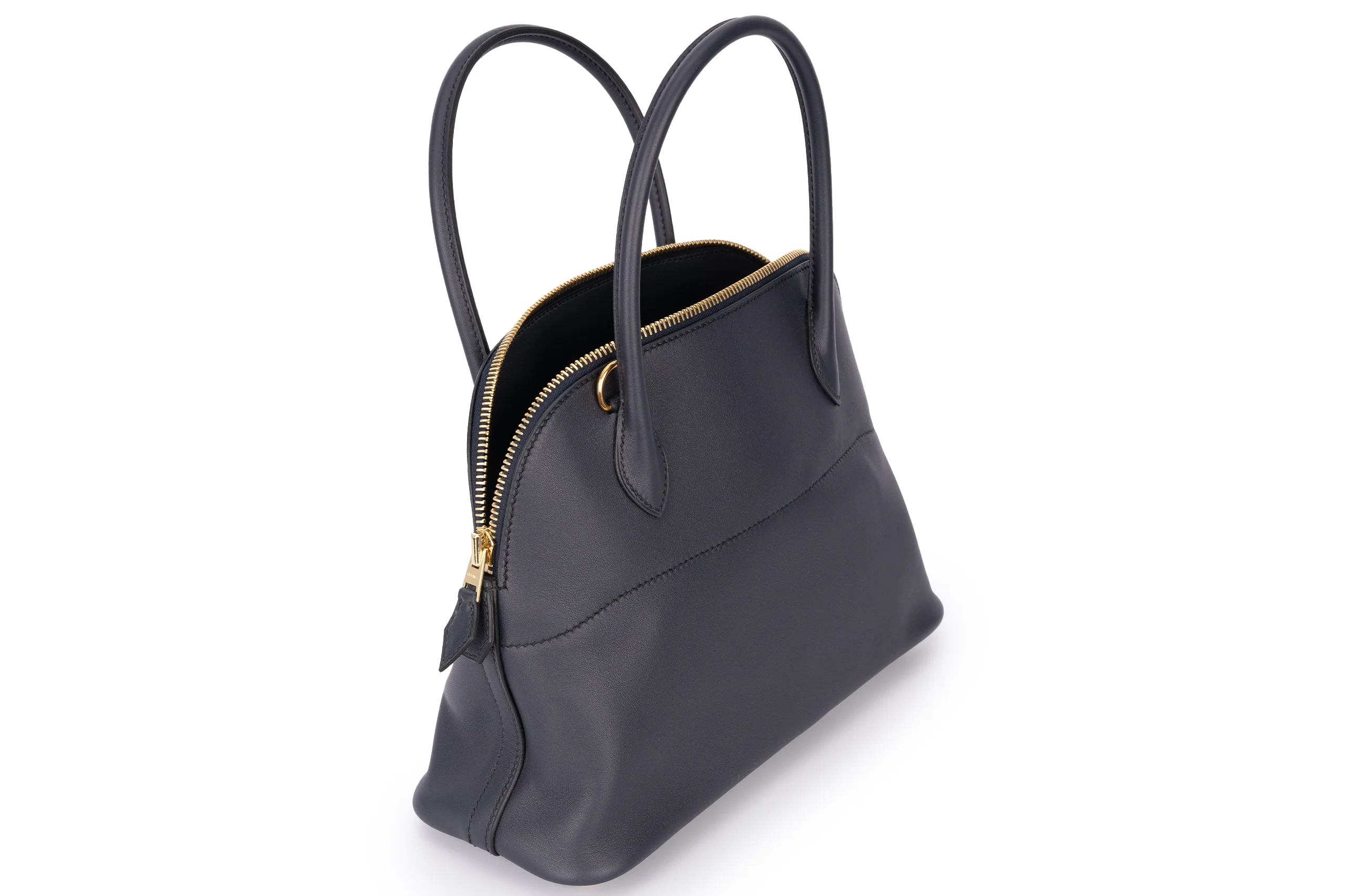 Hermès Bolide Swift Bleu Indigo GHW - Image 13