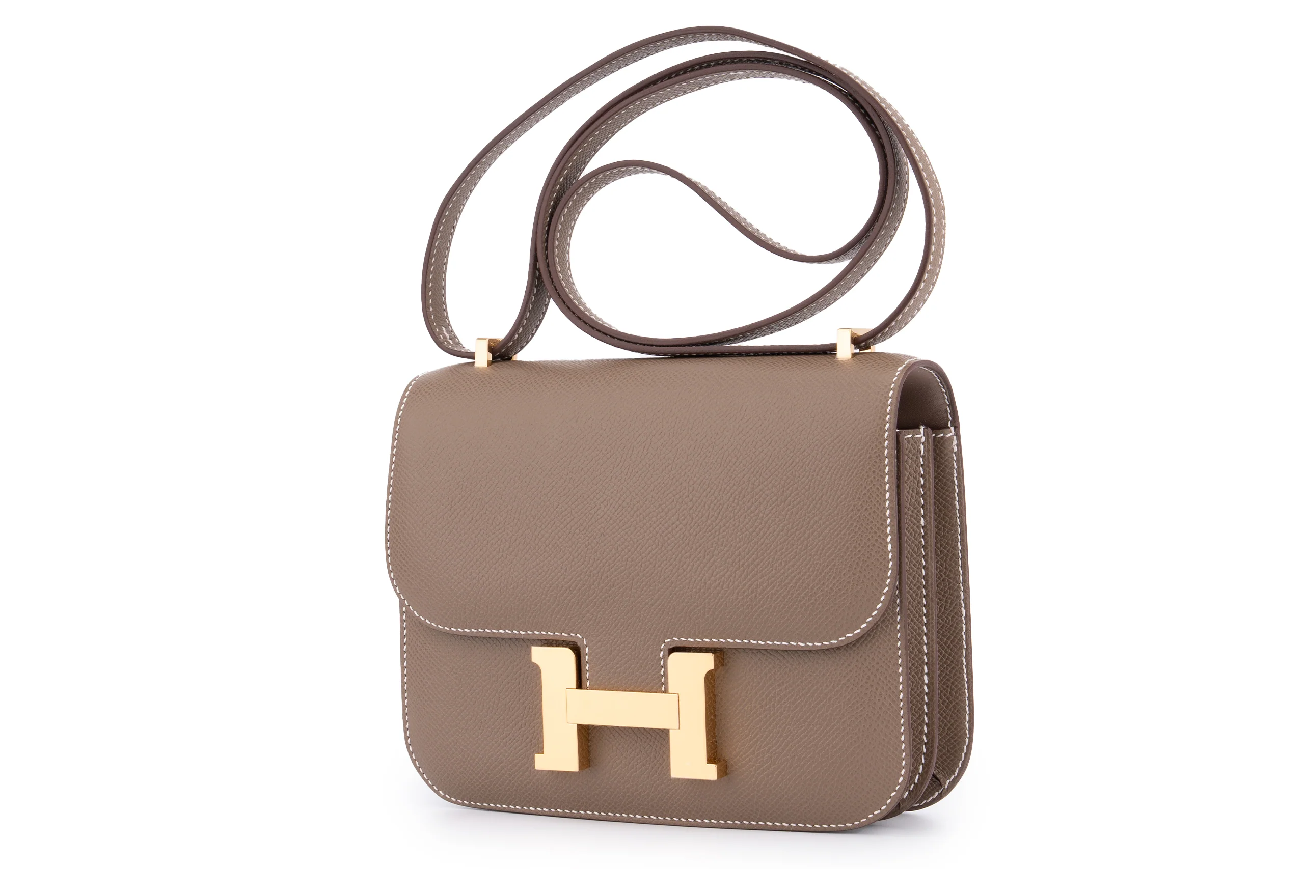 Hermès Constance 18 Epsom Etoupe	GHW - Image 2