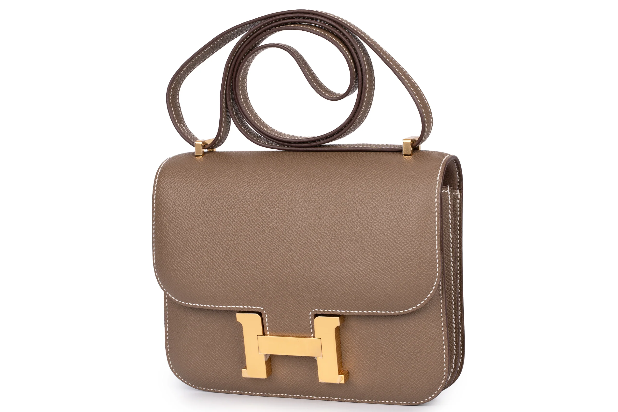 Hermès	Constance 18		Epsom	Etoupe	GHW - Image 2