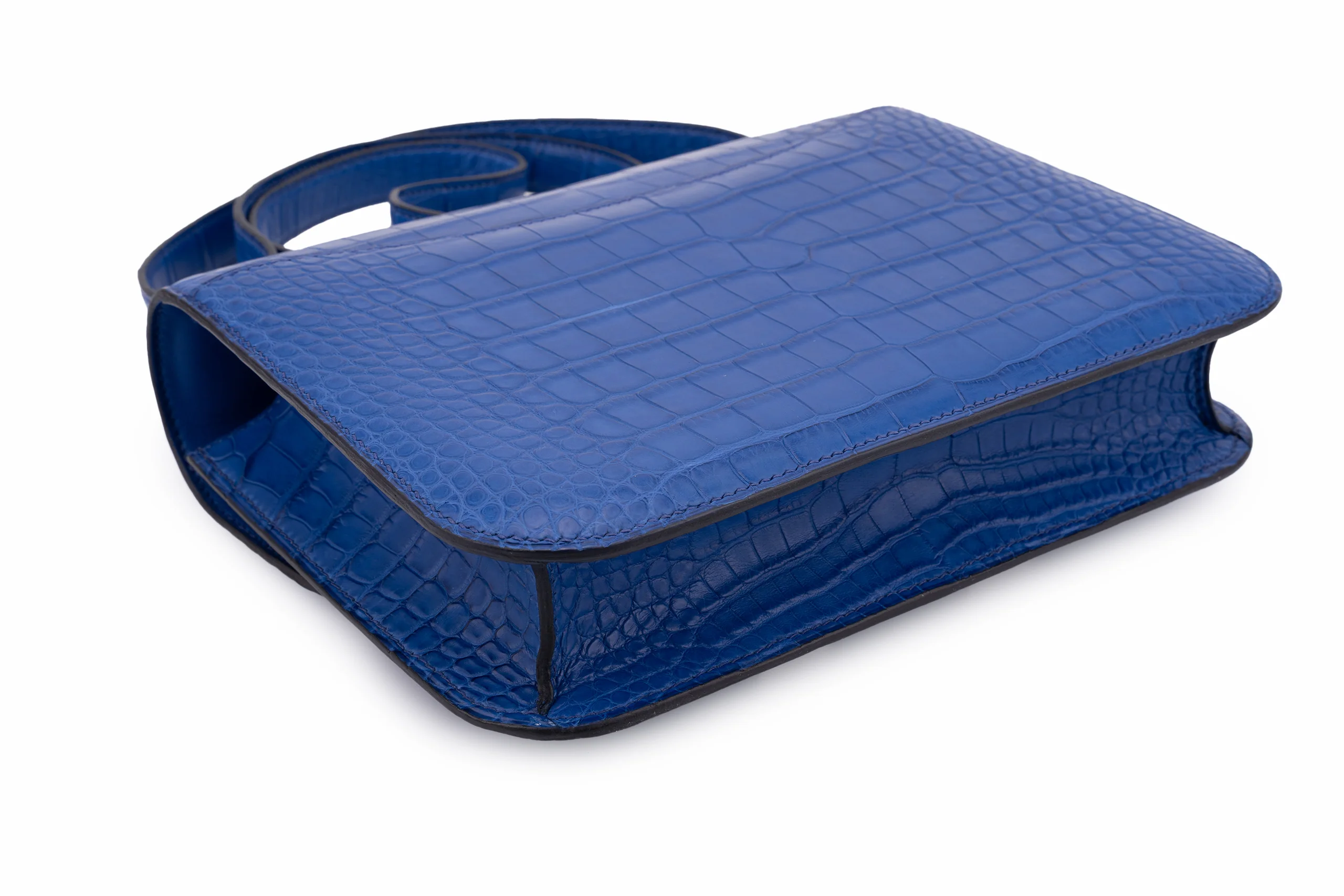 Hermès Constance 24		Exotic Mississippiensis	Bleu Royal	PHW - Image 11
