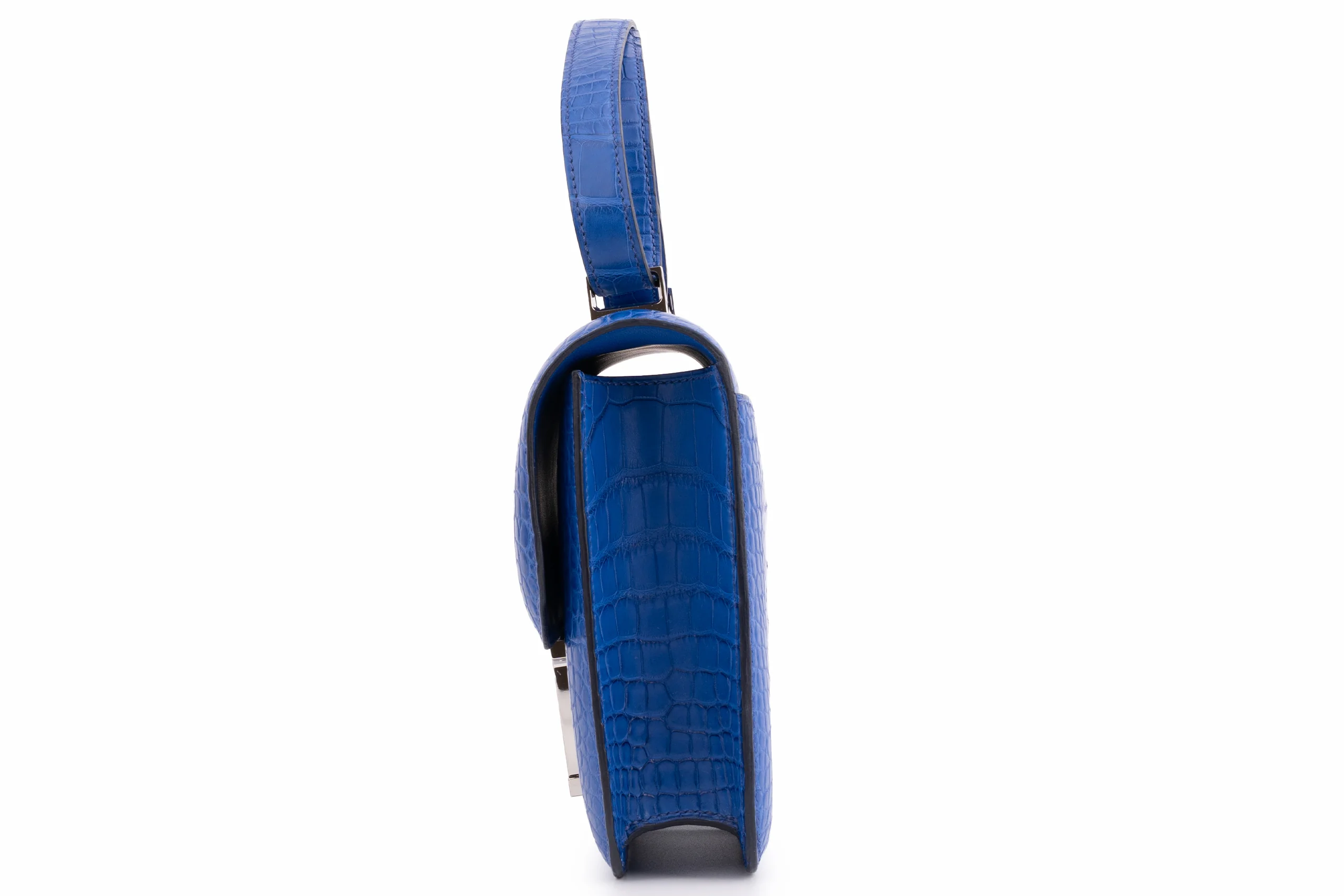 Hermès Constance 24		Exotic Mississippiensis	Bleu Royal	PHW - Image 3
