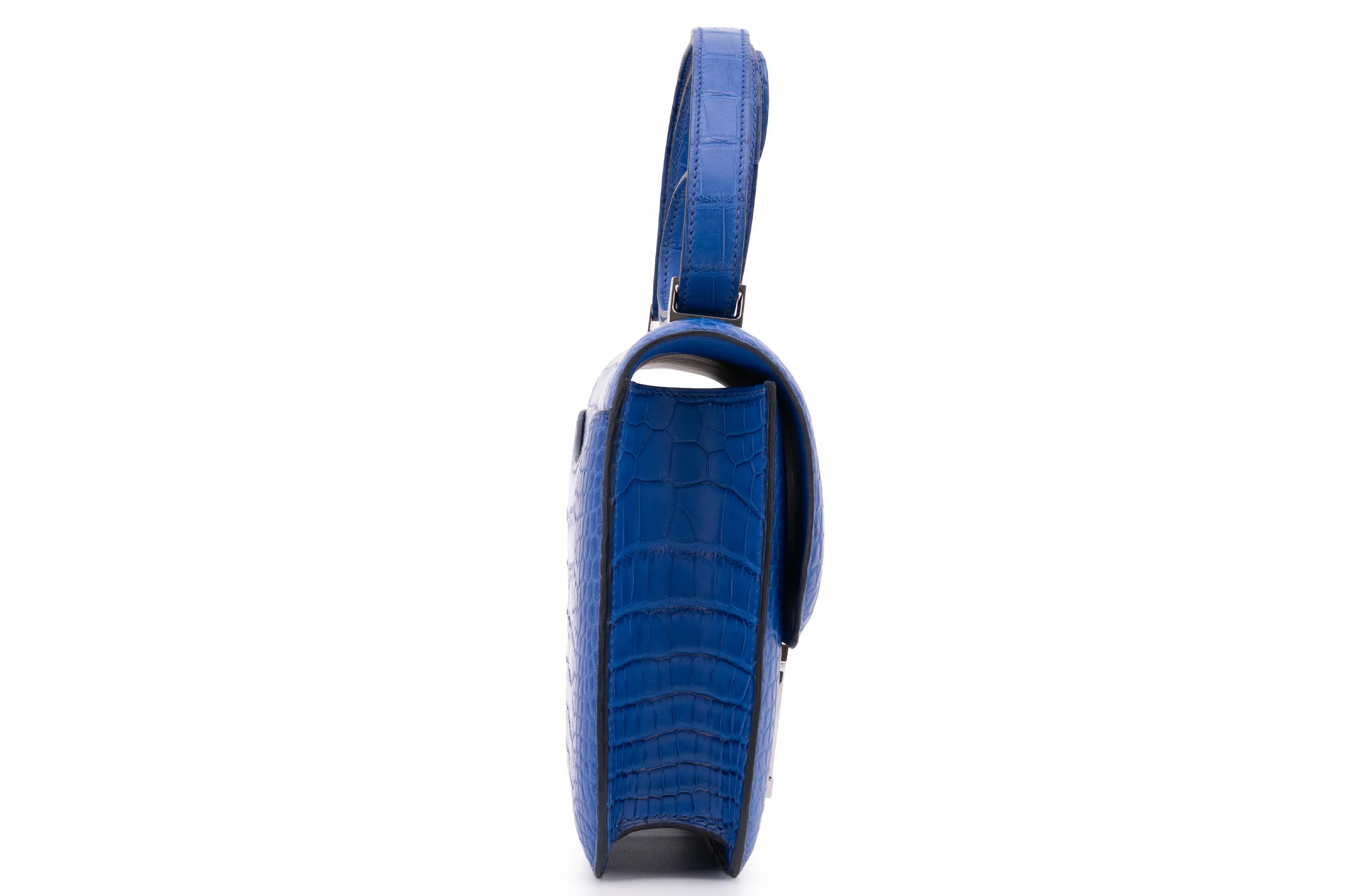Hermès Constance 24		Exotic Mississippiensis	Bleu Royal	PHW - Image 5