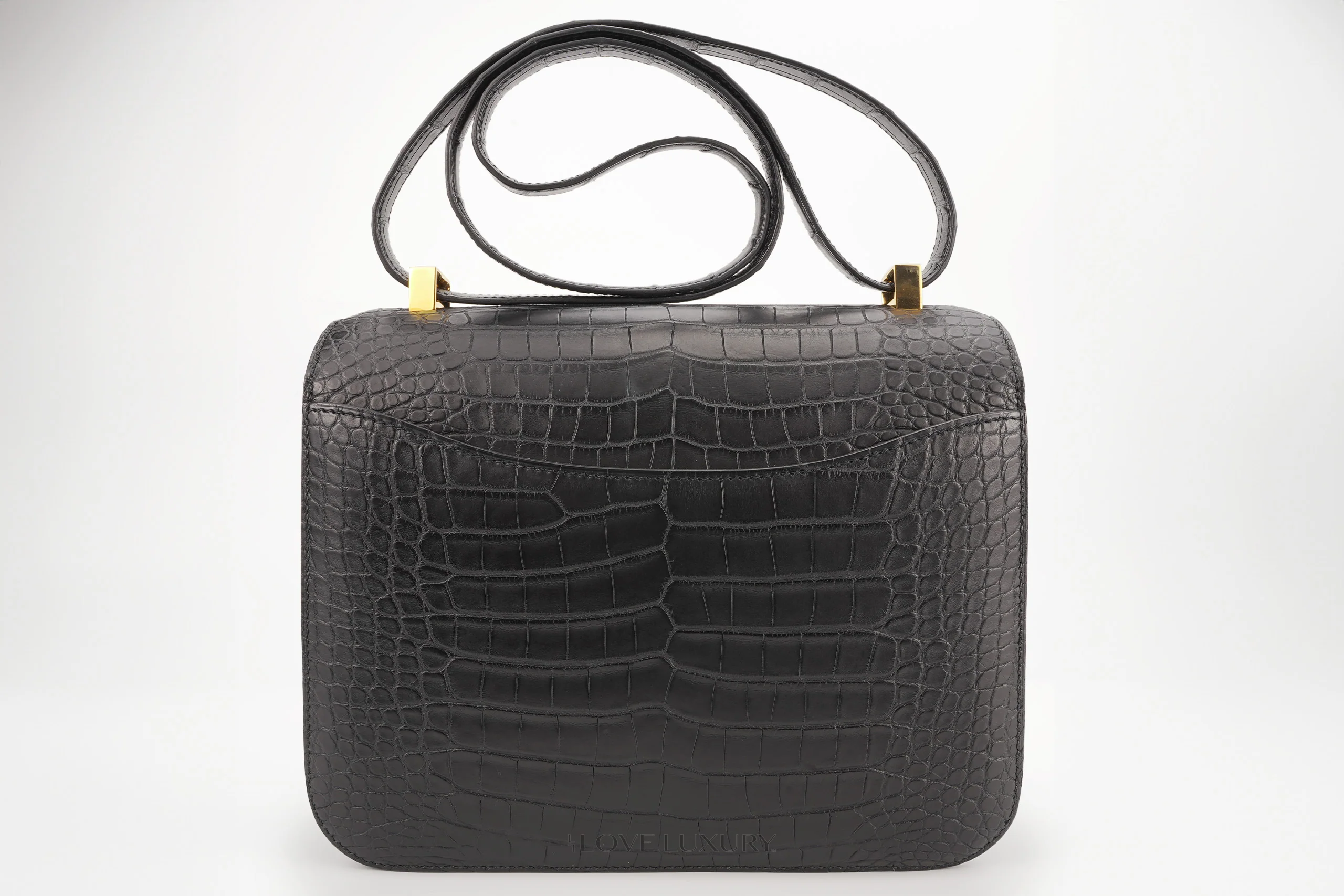Hermès Constance 24 Exotic Alligator Black RGHW - Image 4