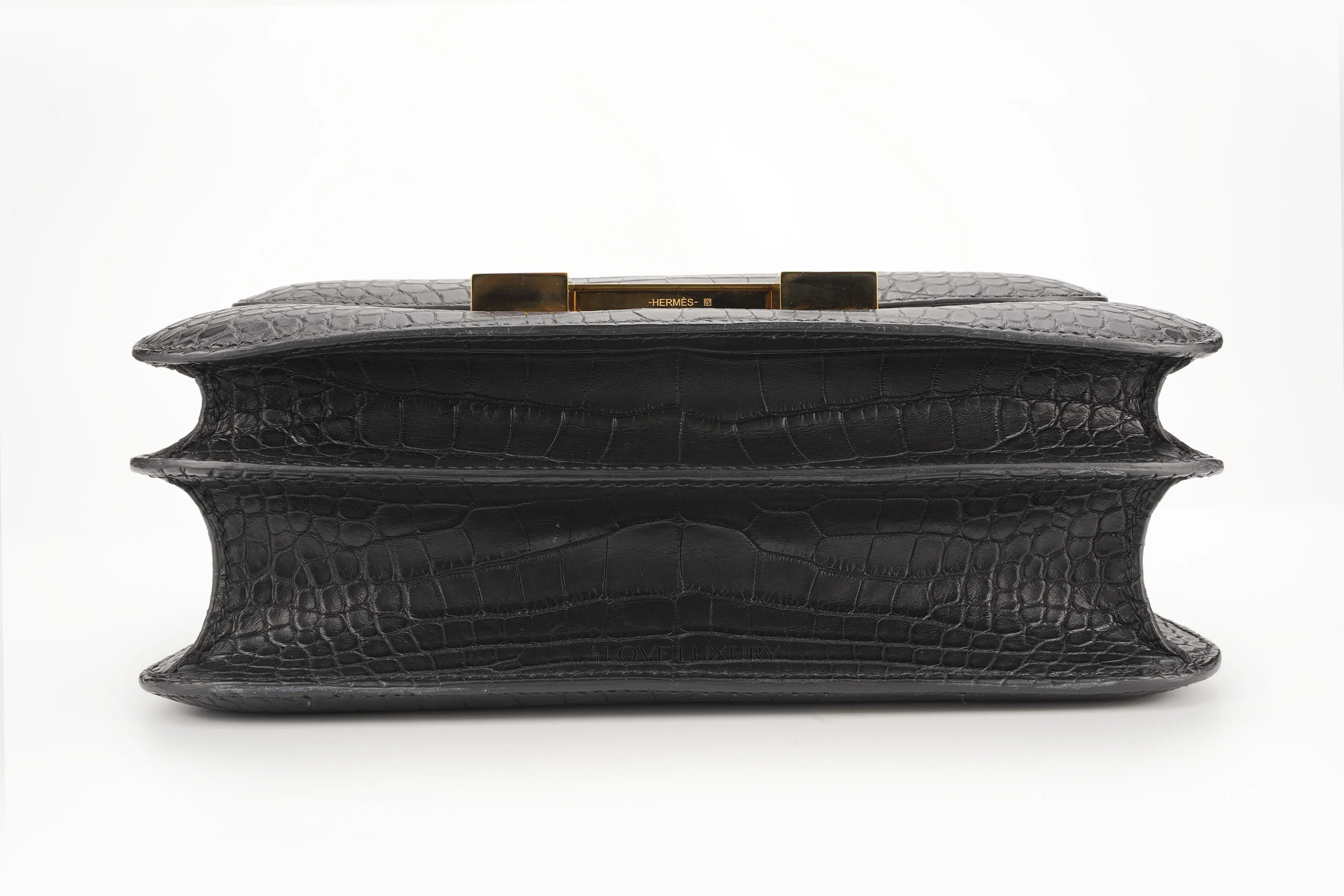 Hermès Constance 24 Exotic Alligator Black RGHW - Image 6