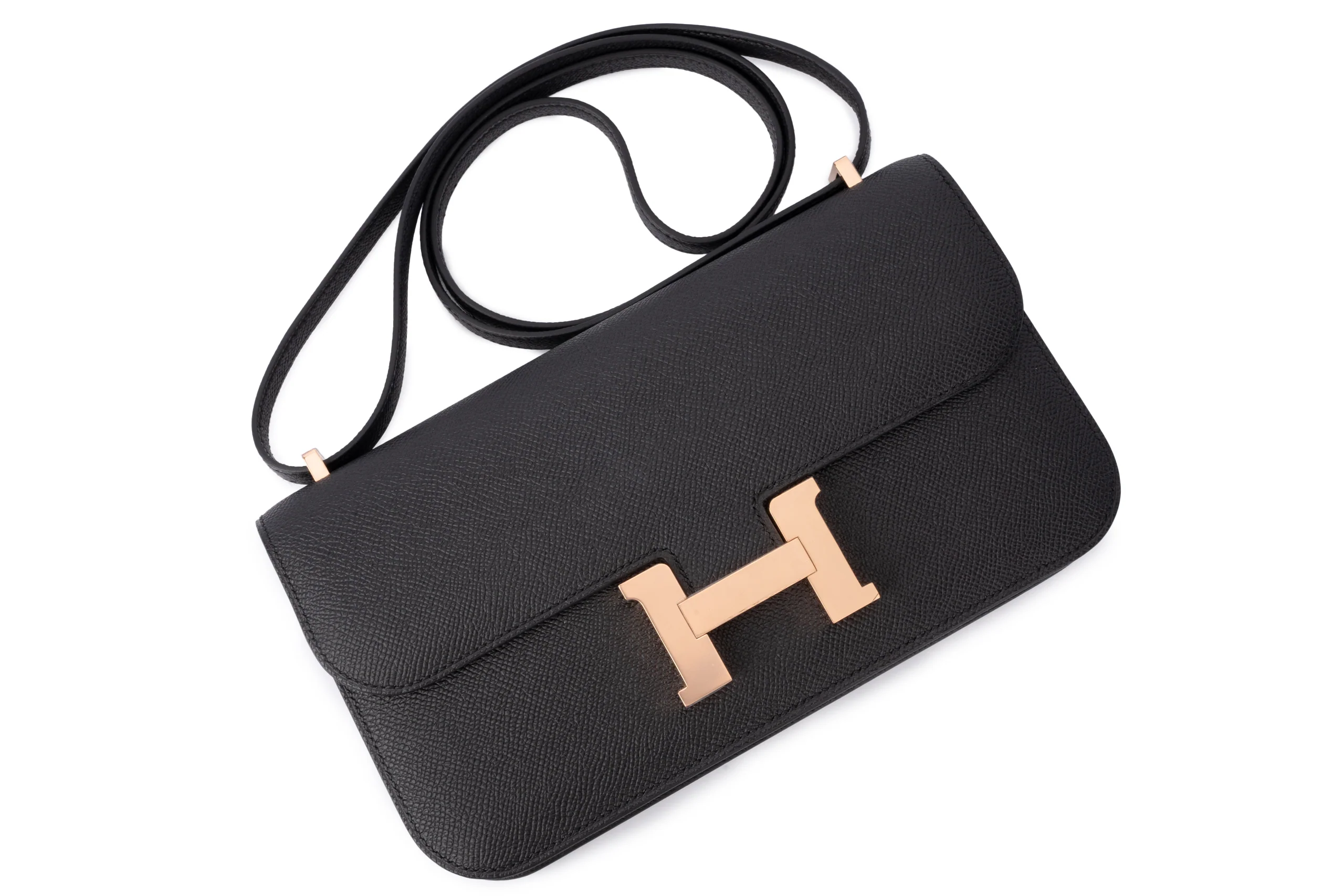 Hermès Constance Elan	Veau	Epsom	Noir	RGHW - Image 9