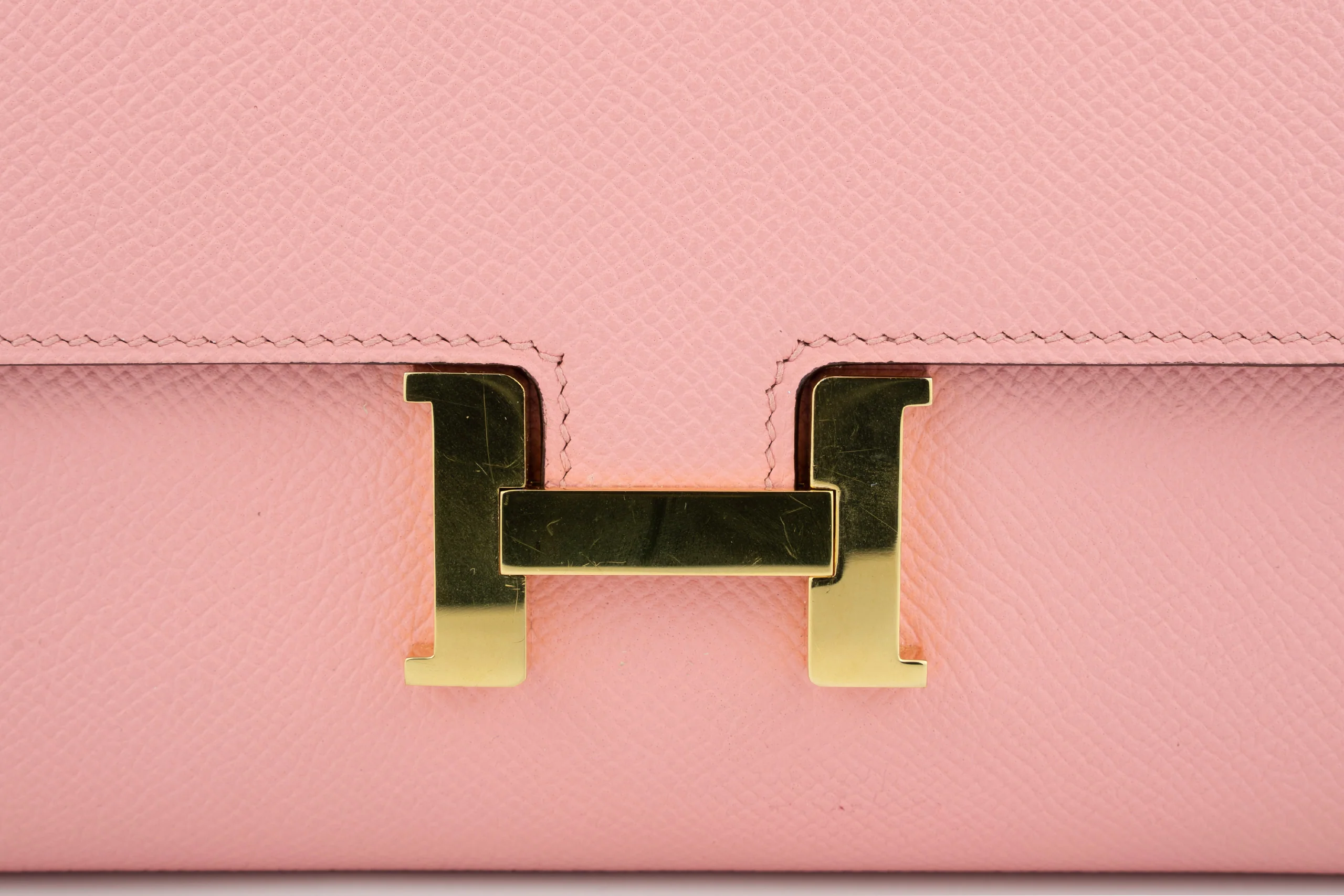 Hermès Constance To-Go Epsom Bubblegum GHW - Image 8