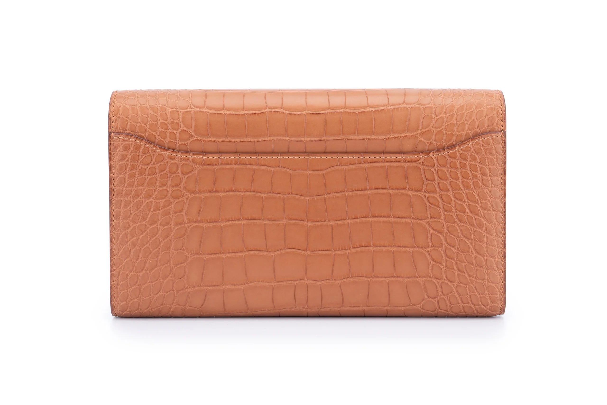 Hermès Constance To Go	Exotic Crocodile Gold GHW - Image 3